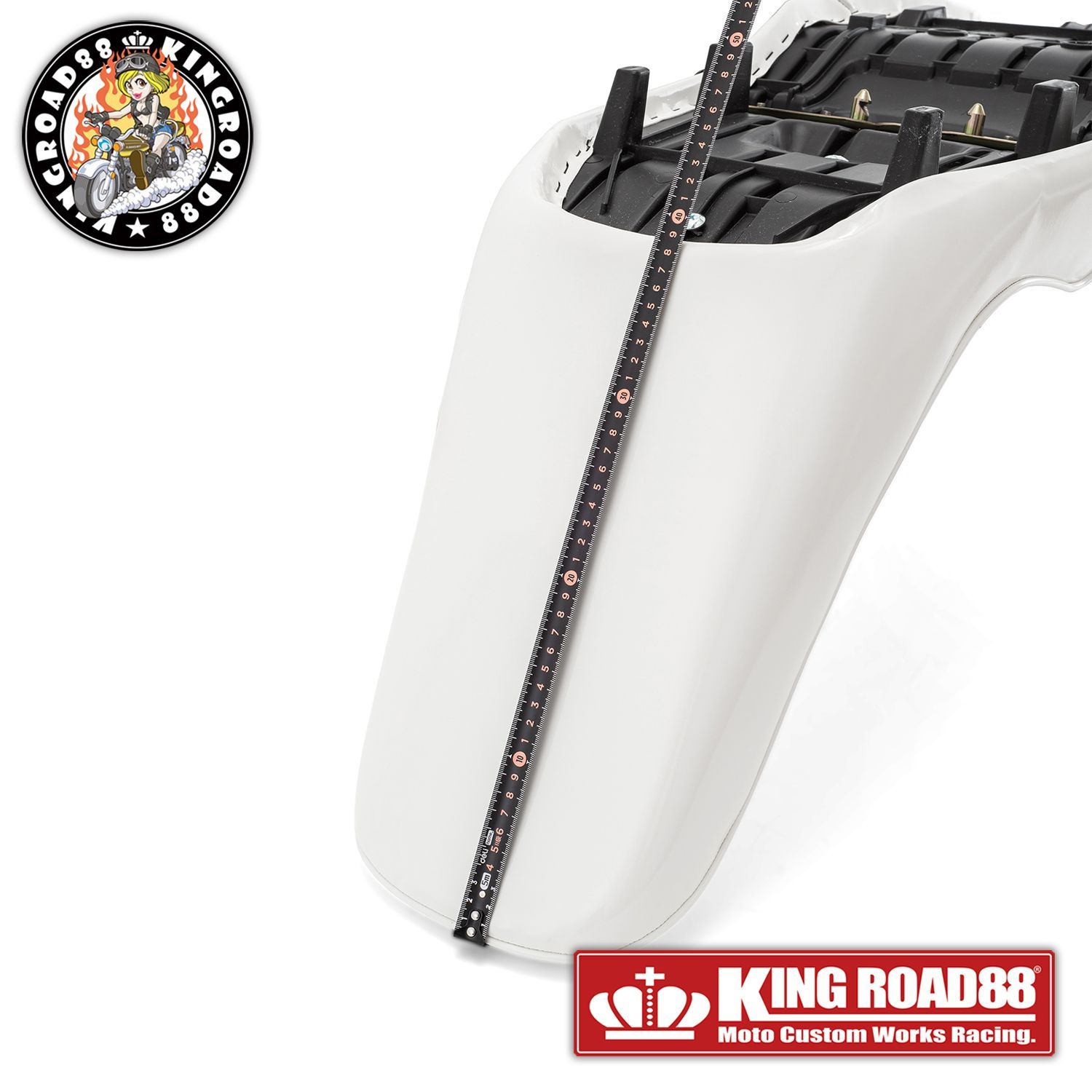 カワサキ バリオスII型 ZR250B KingRoad88 3段シート エナメル