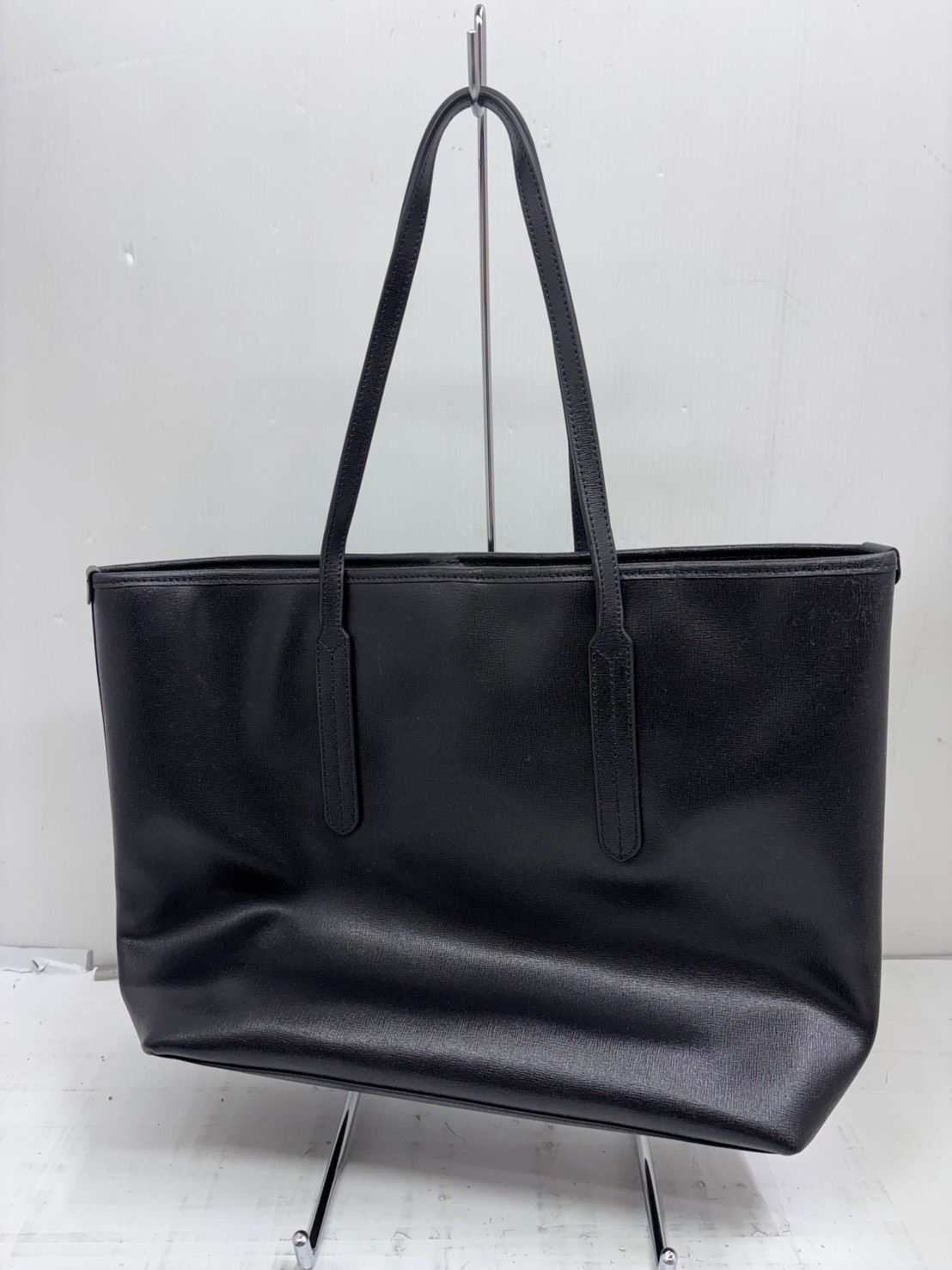 h12535 FURLA フルラ トートバッグ 鞄 ブラック ビジネス - メルカリ