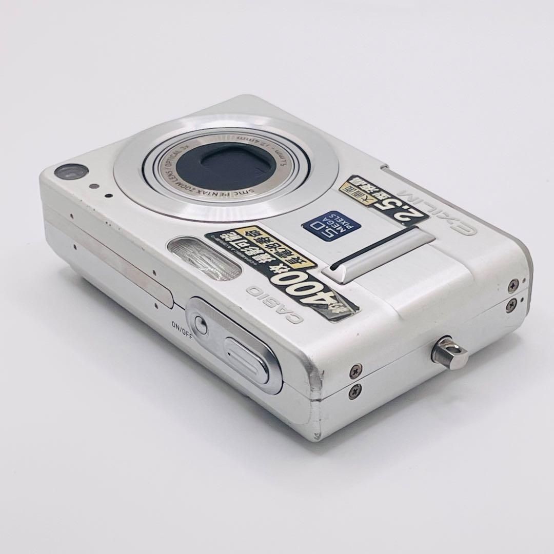 動作未確認 CASIO EXILIM Z55 コンパクト デジタルカメラ - メルカリ