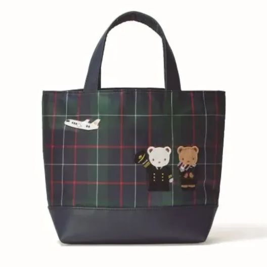 ファミリア JALオリジナル ミニトートバッグ 乗務員の制服を着た クマ