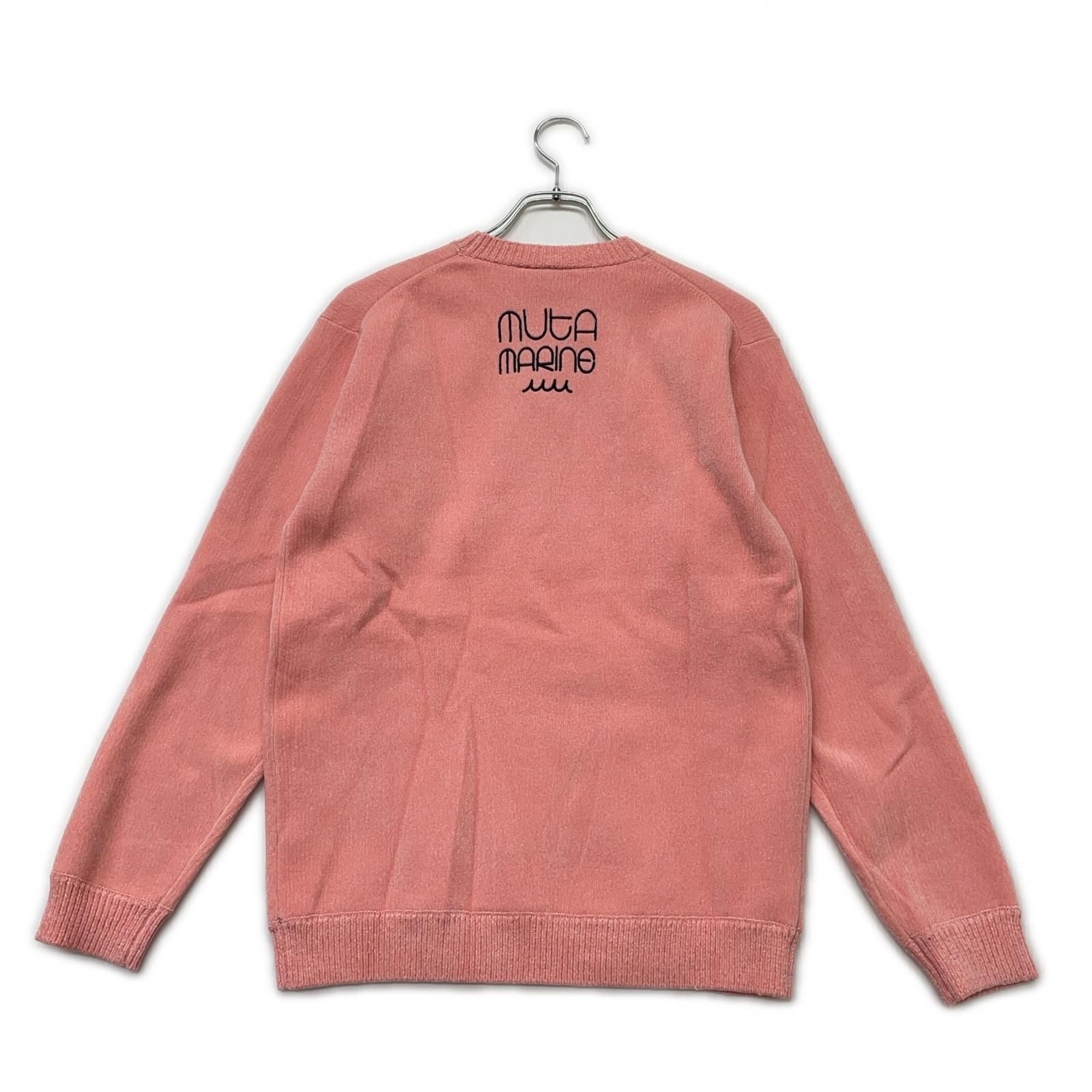 未使用品 メンズ ムータマリン muta MARINE ニット 4(S) ピンク クルー