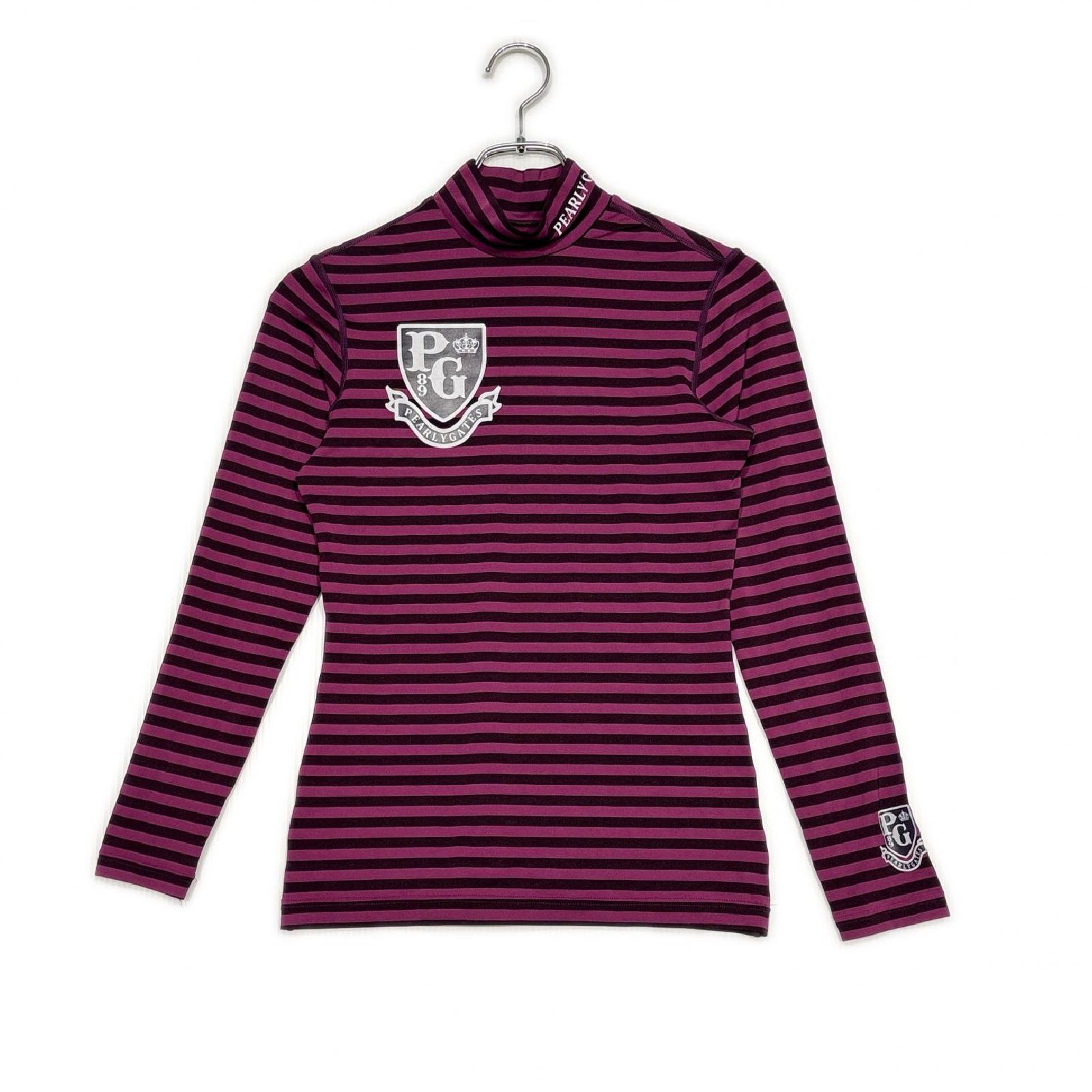 中古 レディース パーリーゲイツ PEARLY GATES インナー 1(M) 紫 長袖