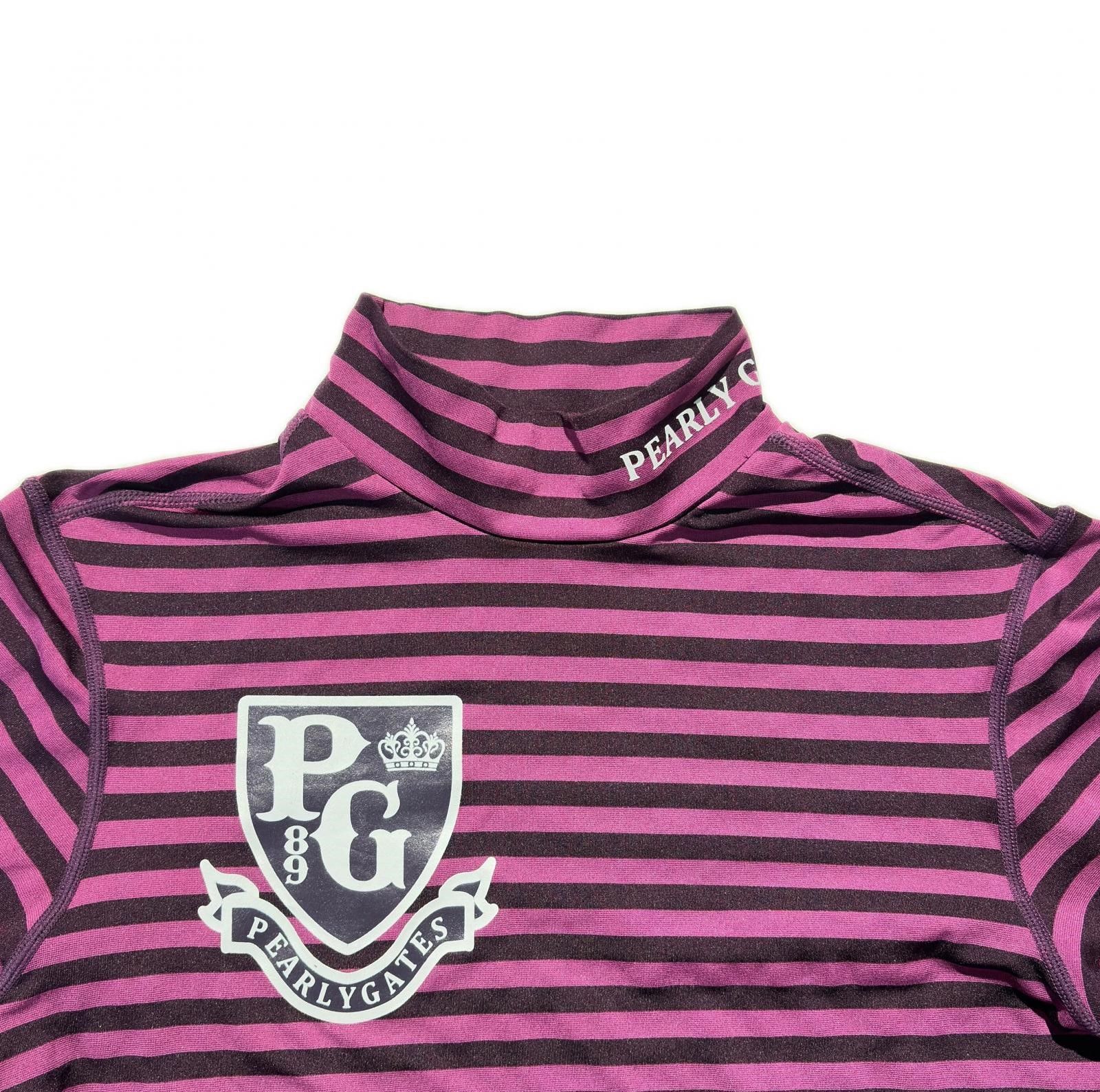 中古 レディース パーリーゲイツ PEARLY GATES インナー 1(M) 紫 長袖