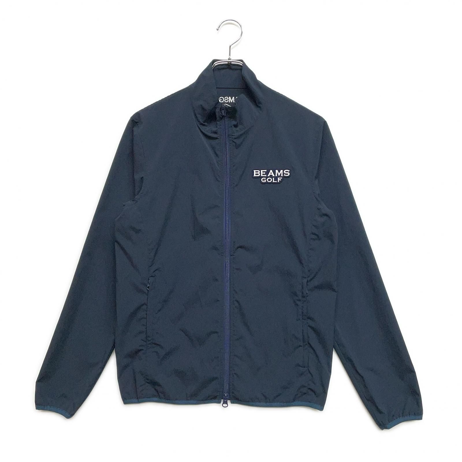 未使用品 メンズ ビームスゴルフ BEAMSGOLF フルジップアウター S 紺