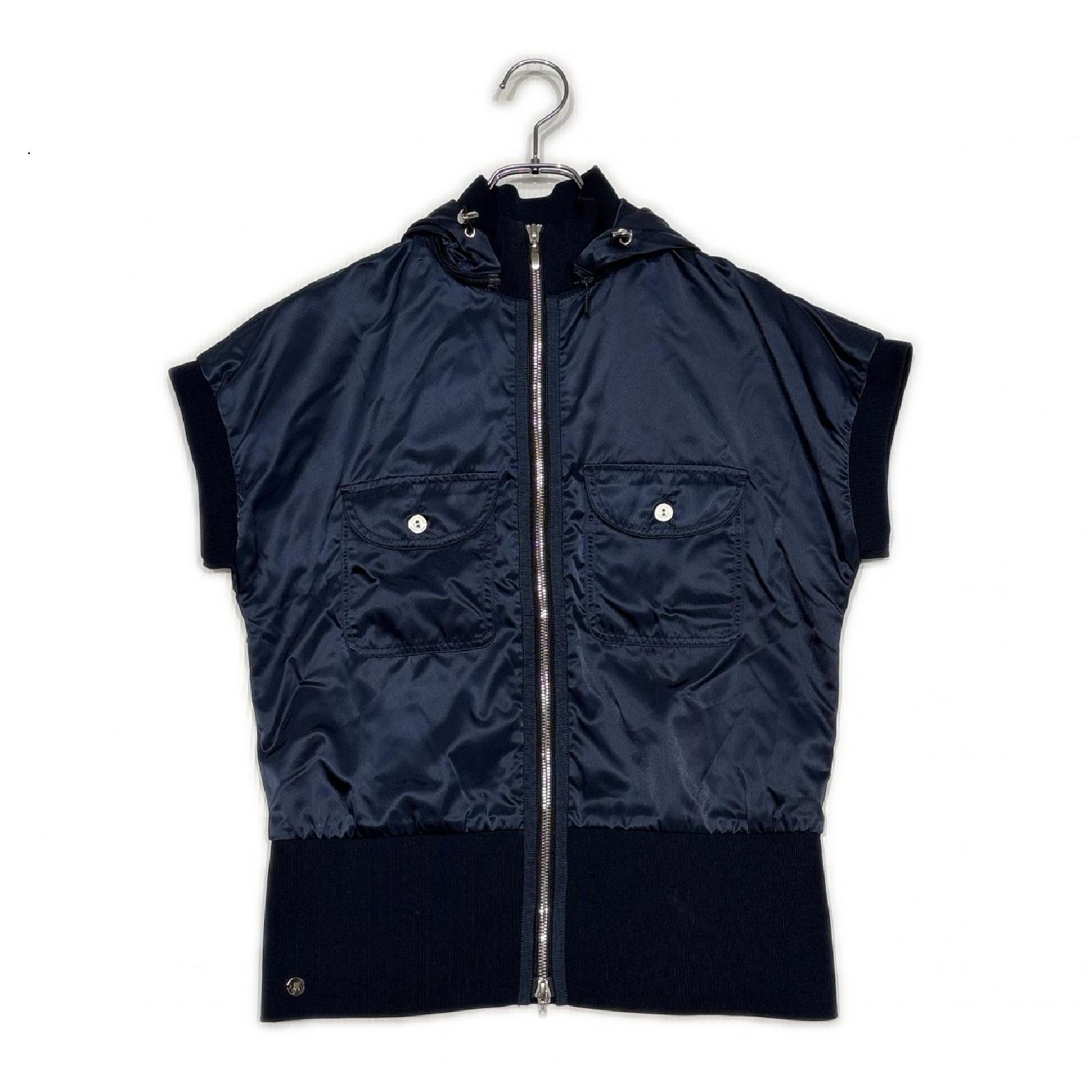 中古 レディース ランバンスポール LANVIN SPORT フルジップアウター