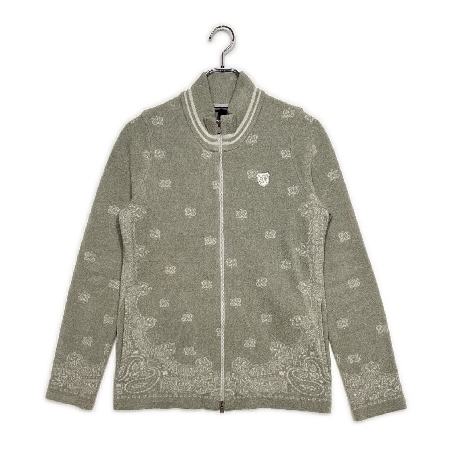 中古 レディース ゾーイ ZOY フルジップアウター 38(M) グレー