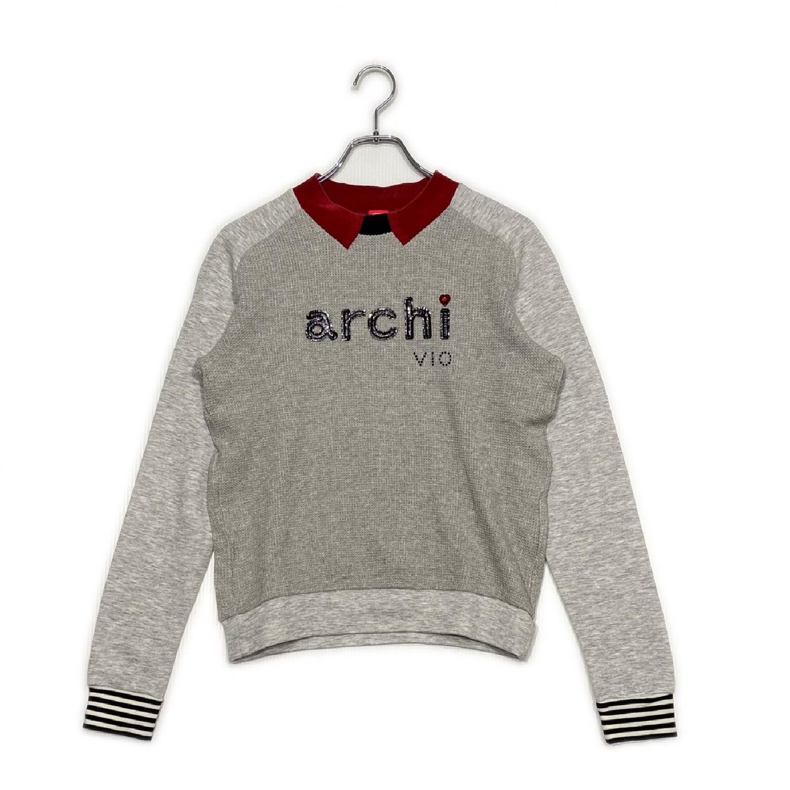 中古 レディース アルチビオ archivio 長袖シャツ 38(M) グレー