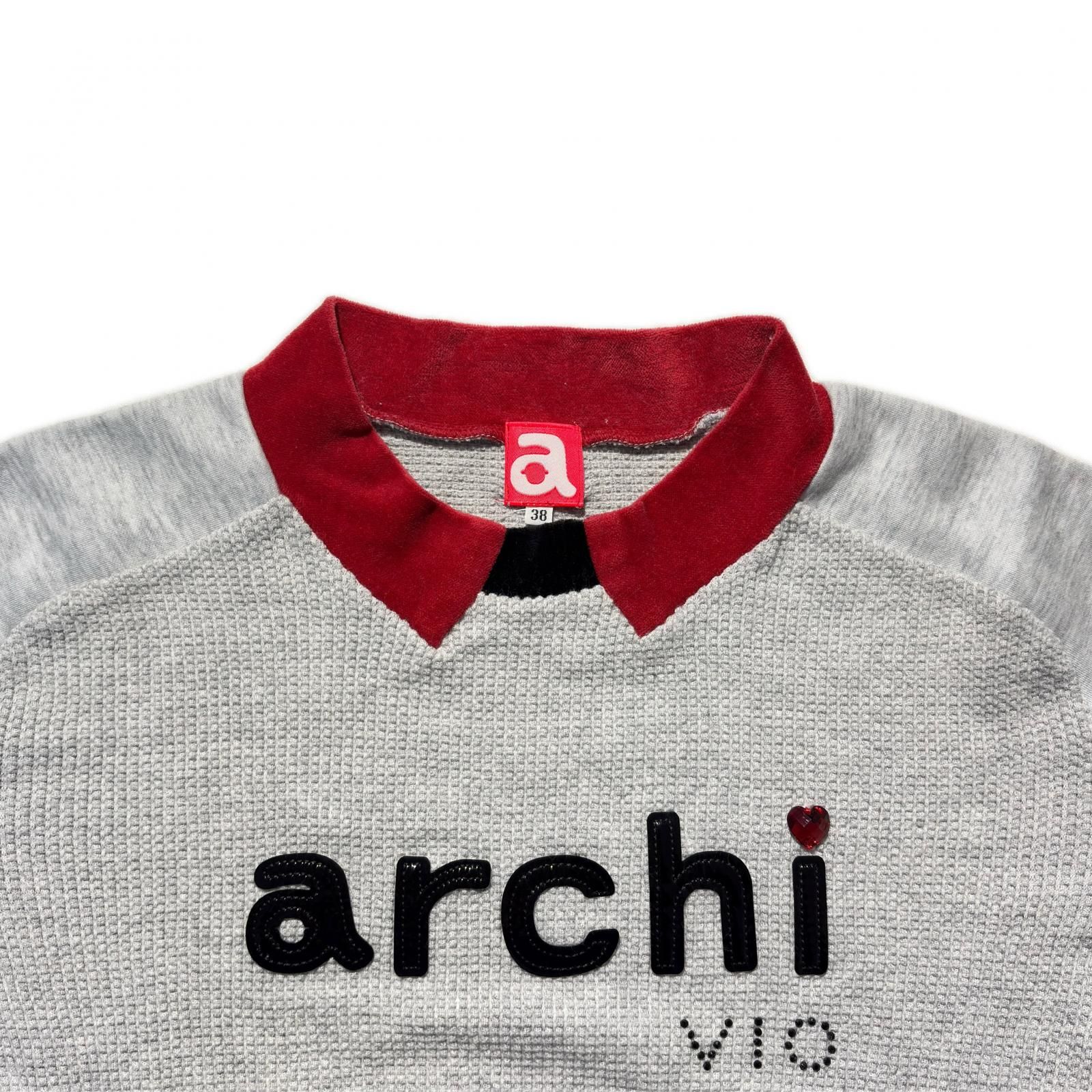 中古 レディース アルチビオ archivio 長袖シャツ 38(M) グレー