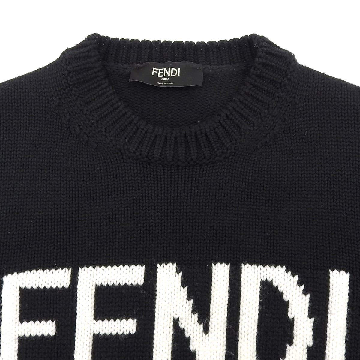FENDIロゴニットトップス FENDI ニット フェンディ 総柄 FZZ466 モンスター