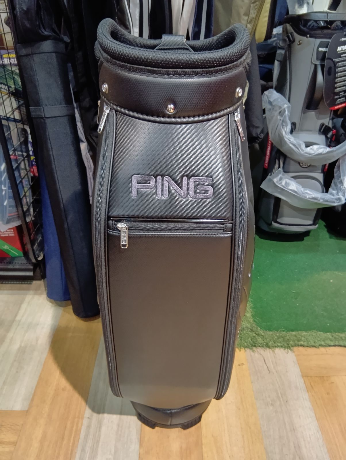  Cb 未使用品 PING ピン CB-U2505 エクストラライト 9型 キャディバッグ ゴルフ 2026年モデル 日本正規品 大崎店 スパイクシューズ ゴルフバッグ キャディバッグ ゴルフ