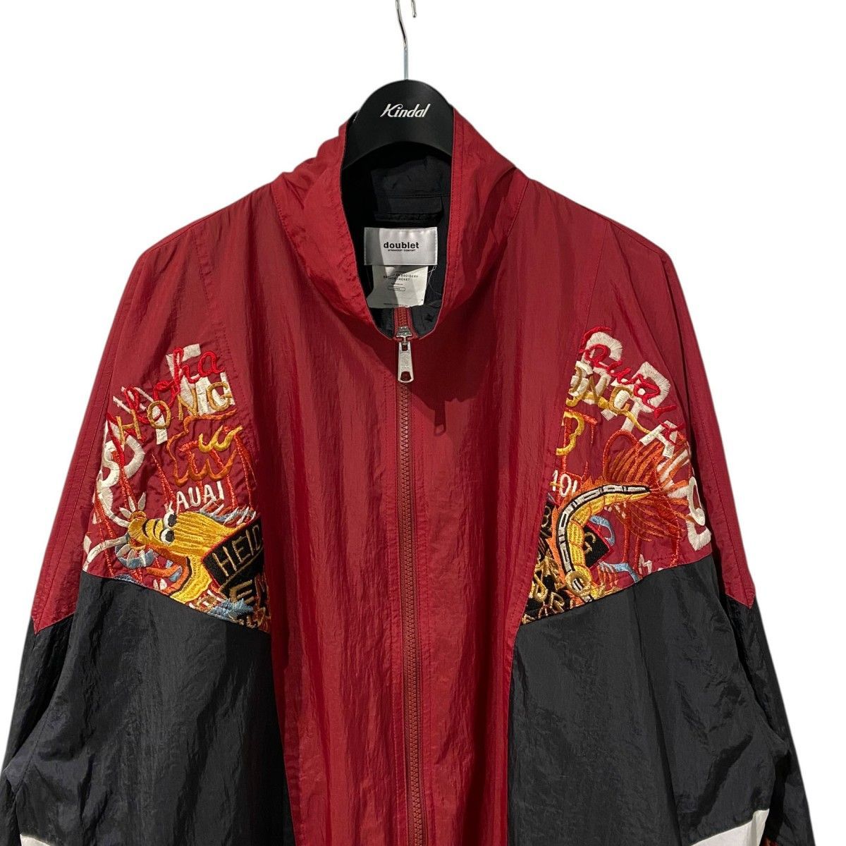 doublet 18SS Break Up Embroidery Track Jacket刺繍トラック 