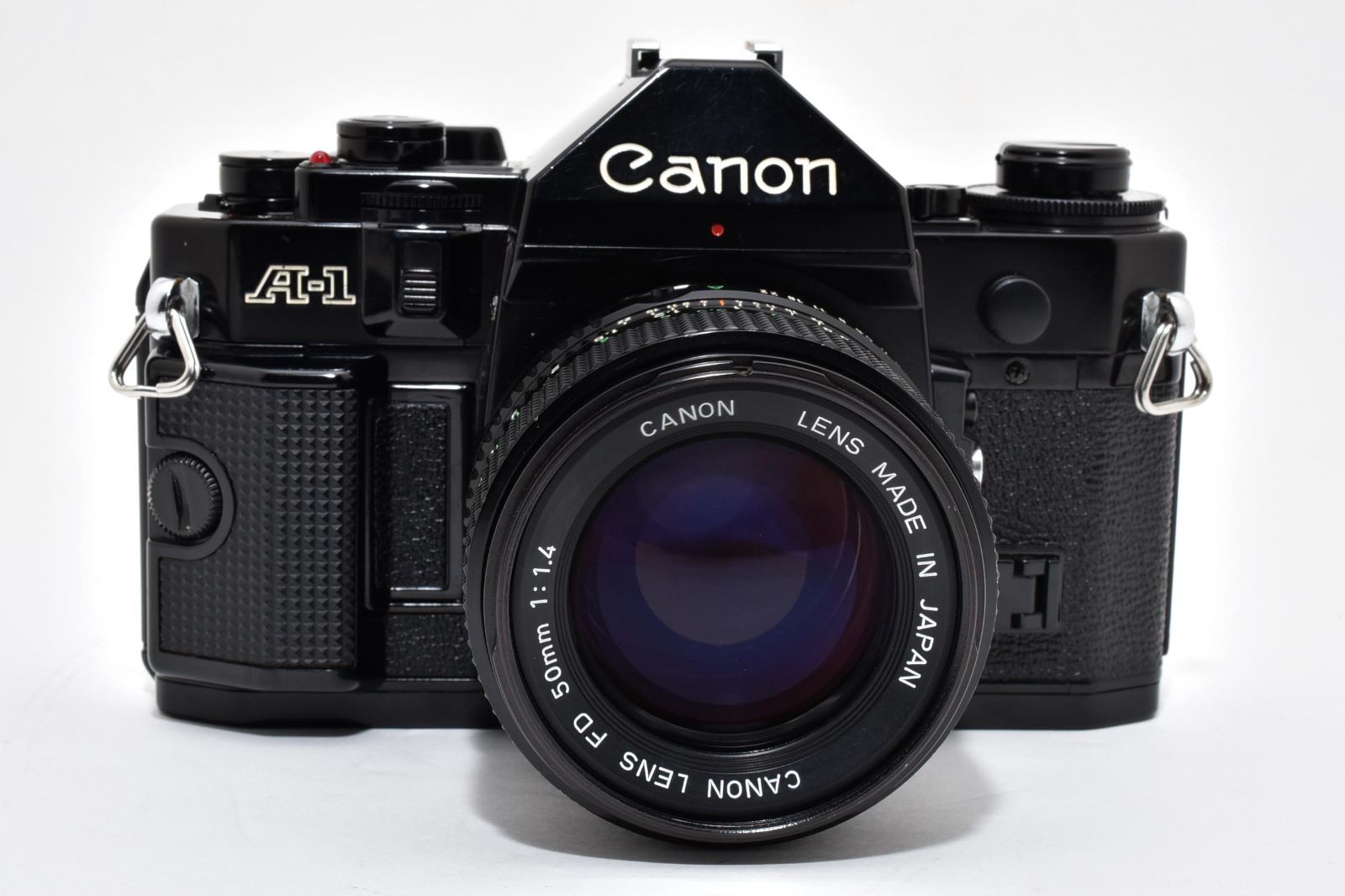 4920 キヤノン Canon A-1 New FD 50mm f1.4 一眼レフ フィルムカメラ
