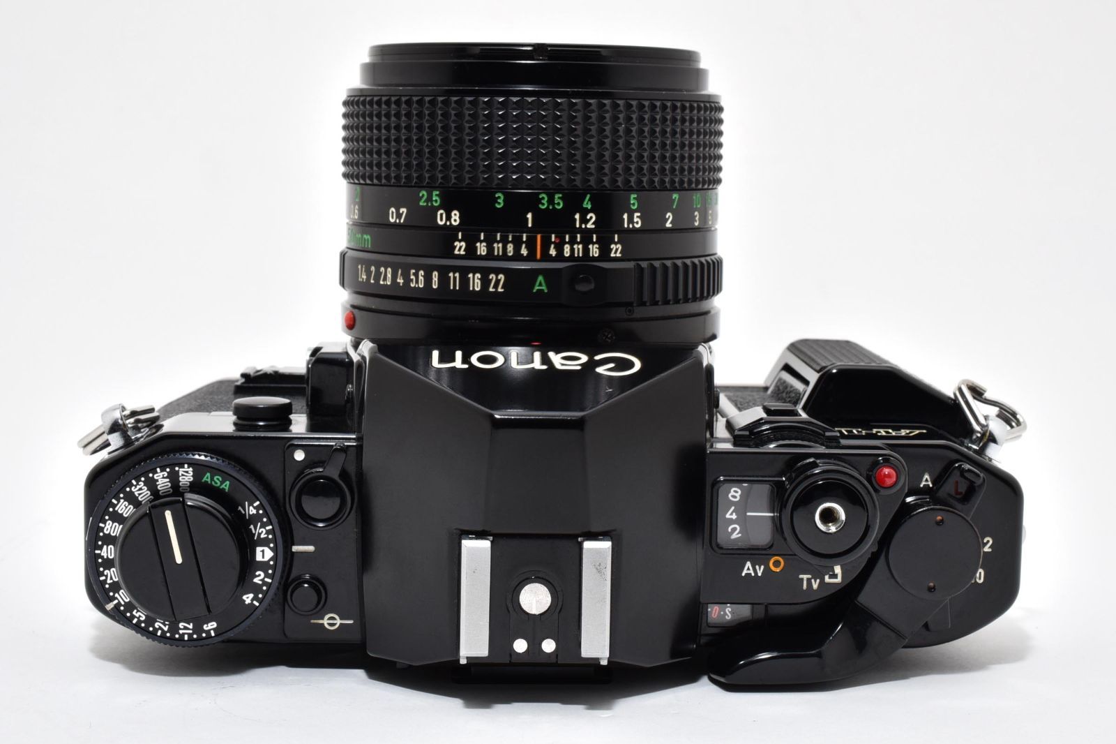 4920 キヤノン Canon A-1 New FD 50mm f1.4 一眼レフ フィルムカメラ