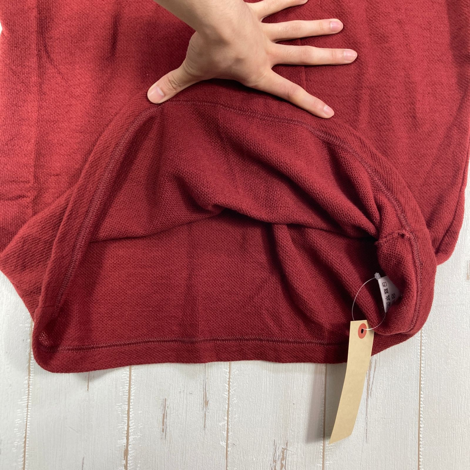 Men's XL レッド系】 Yamatomichi ( 山と道 ) DFメッシュ メリノ