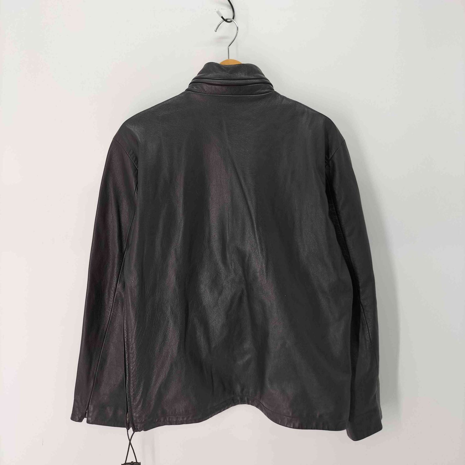 テットオム TETE HOMME 牛革 カウレザー サイドジップ ハーフジップ