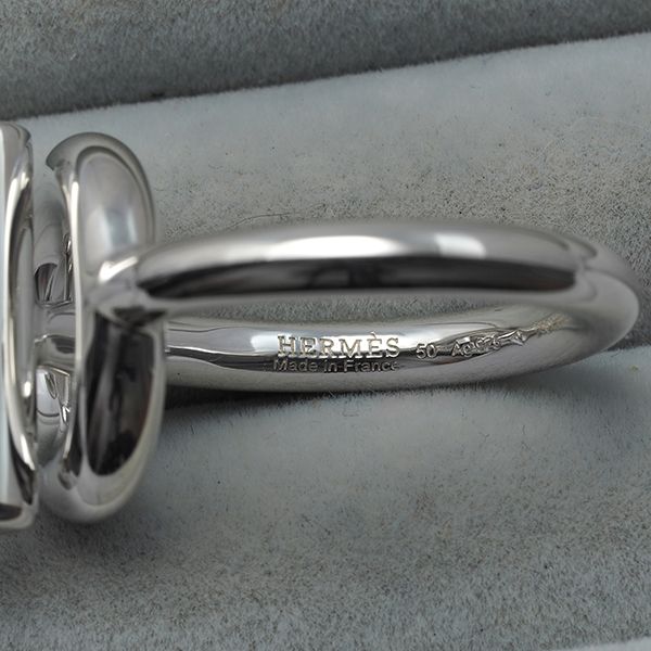 エルメス リング エシャペ MM 50号 シルバー 925 #186529 - メルカリ