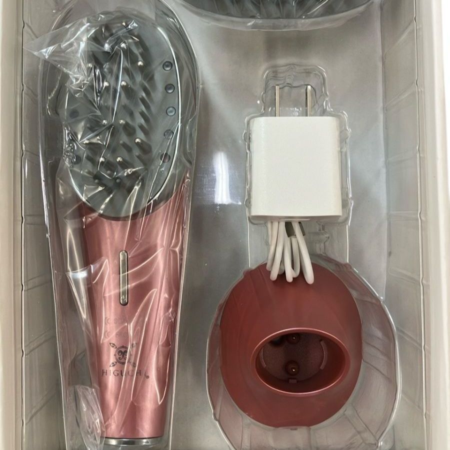 新品未使用】EMS 頭皮マッサージ＆フェイス 美顔器 HIGUCHI式 頭筋