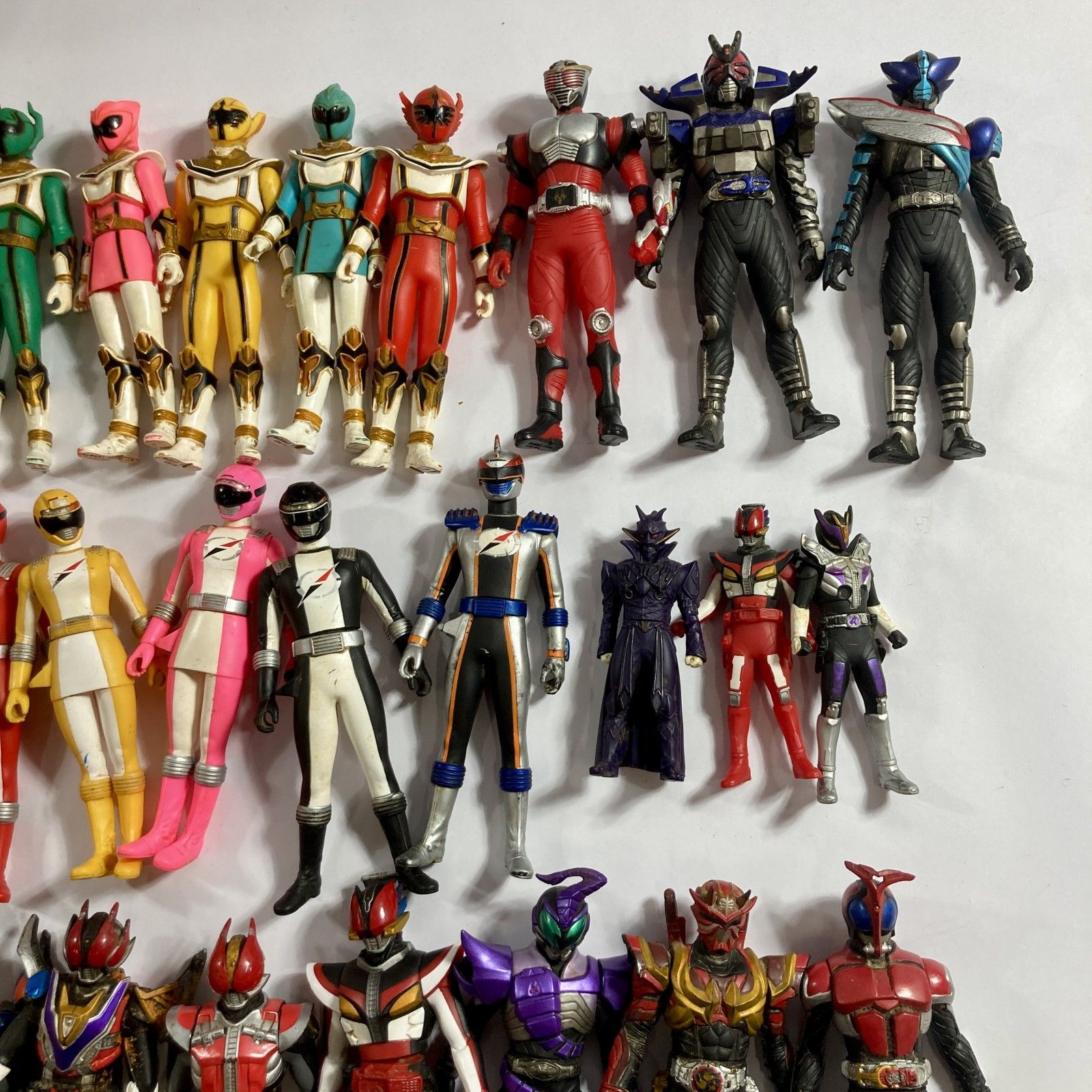 ☆ 希少 戦隊ヒーローシリーズ ソフビ 約46点 まとめ 秘密戦隊