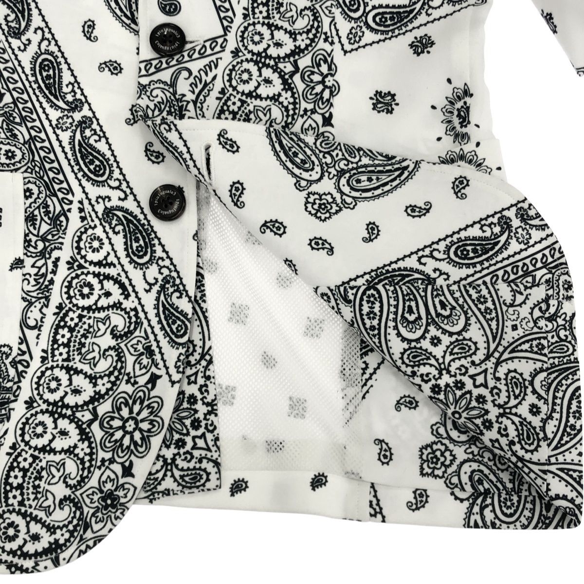 1piu1uguale3 ウノピゥウノウグァーレトレ BANDANA JACKET バンダナ