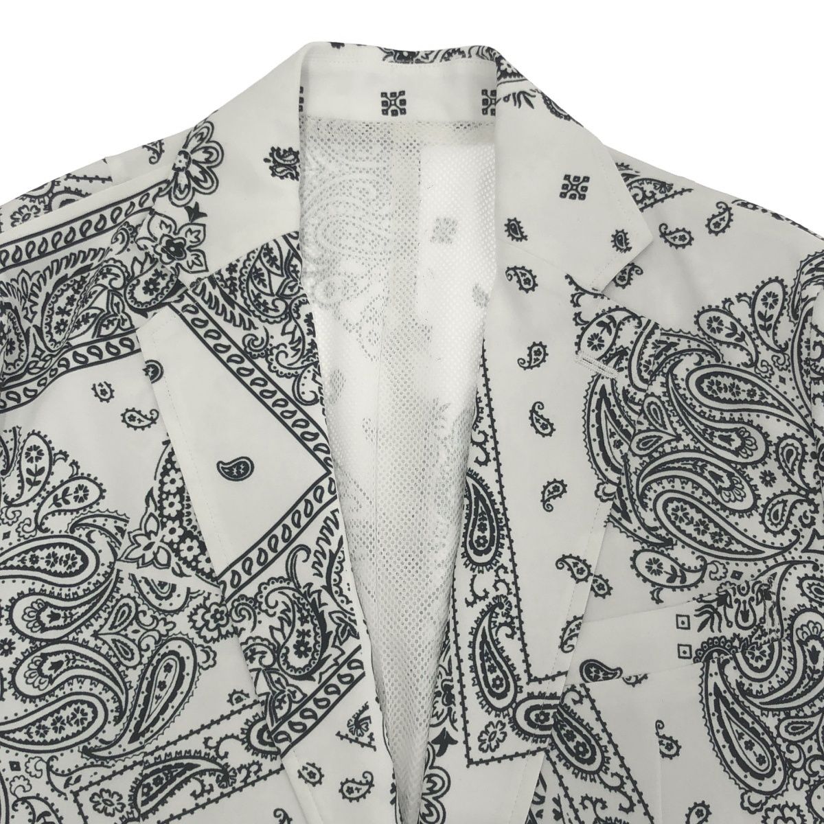 1piu1uguale3 ウノピゥウノウグァーレトレ BANDANA JACKET バンダナ 