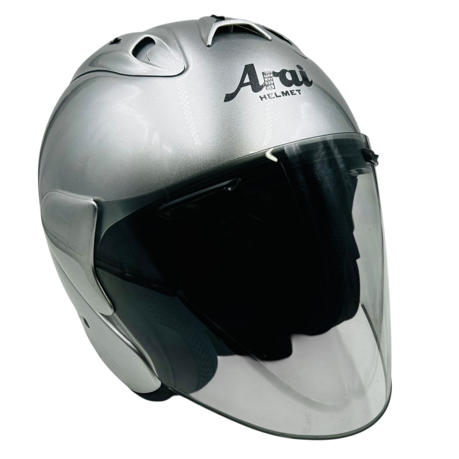 □Arai SZ-RAM3 59 60cm シルバー ジェットヘルメット2349732,2349732