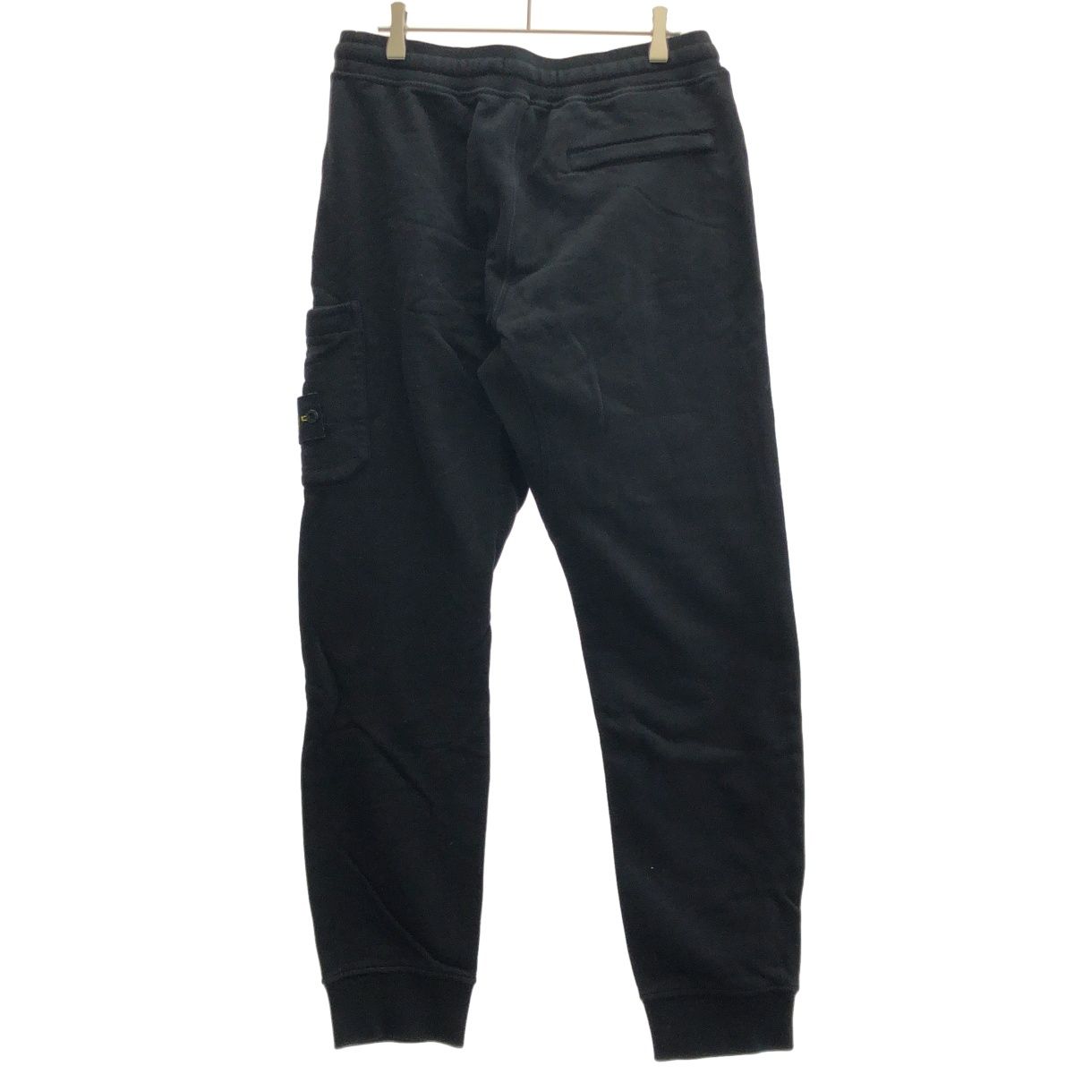 STONE  ストーンアイランド スウェットイージーパンツ 711560320 ブラック S STONE ISLAND ストーンアイランド スウェットイージーパンツ 711560320