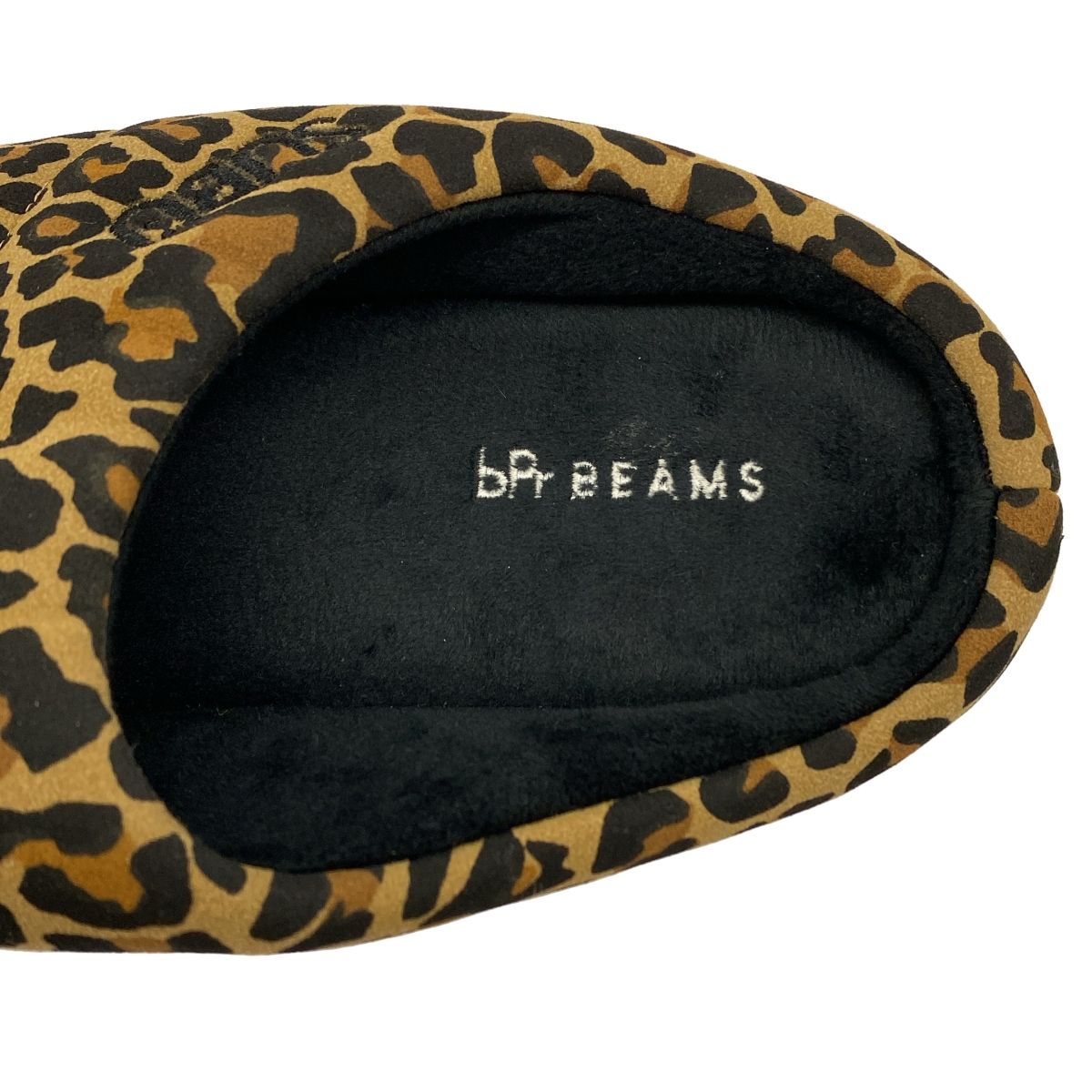 SUBU スブ bPr BEAMS 別注 フェイクヌバックレオパードサンダル