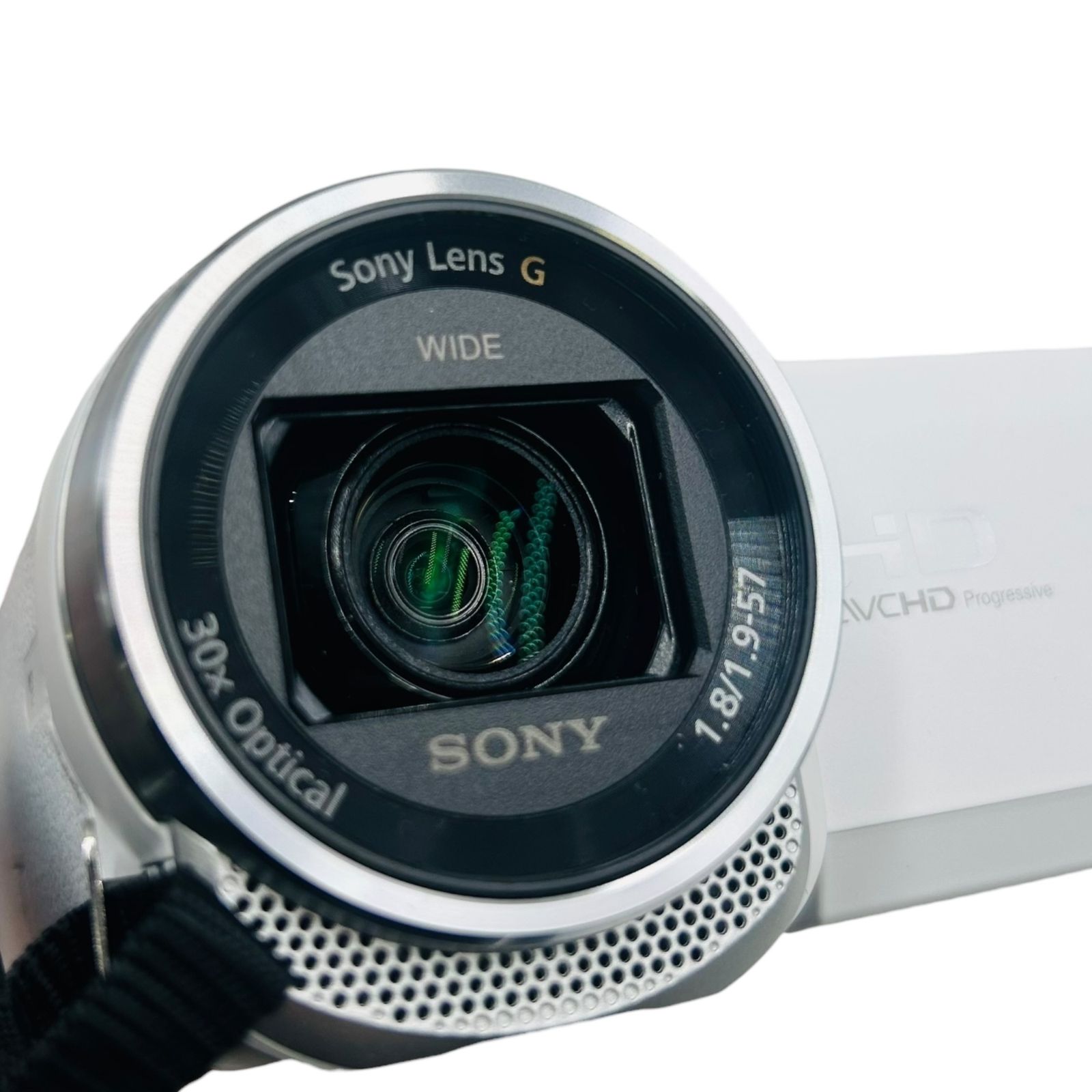 □美品 SONY HDR-CX680 ホワイト デジタルHDビデオカメラ Handycam 
