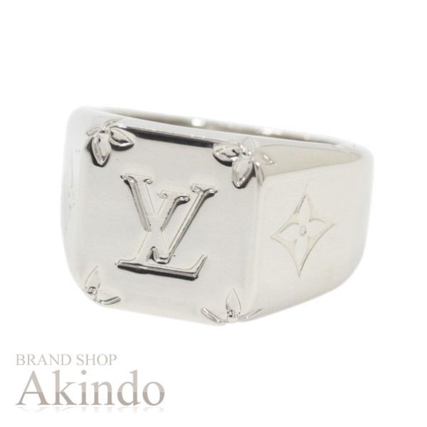 新品同様】ルイヴィトン シグネット リング モノグラム Mサイズ 19号