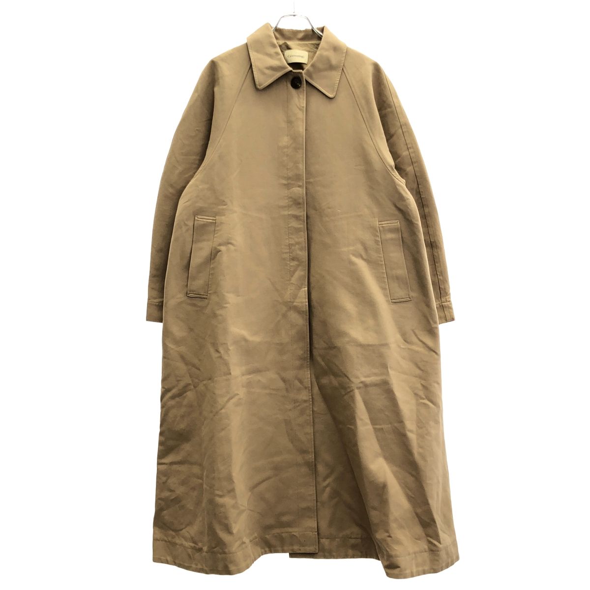 Curensology カレンソロジー ステンカラーコート CL207032ER ベージュ