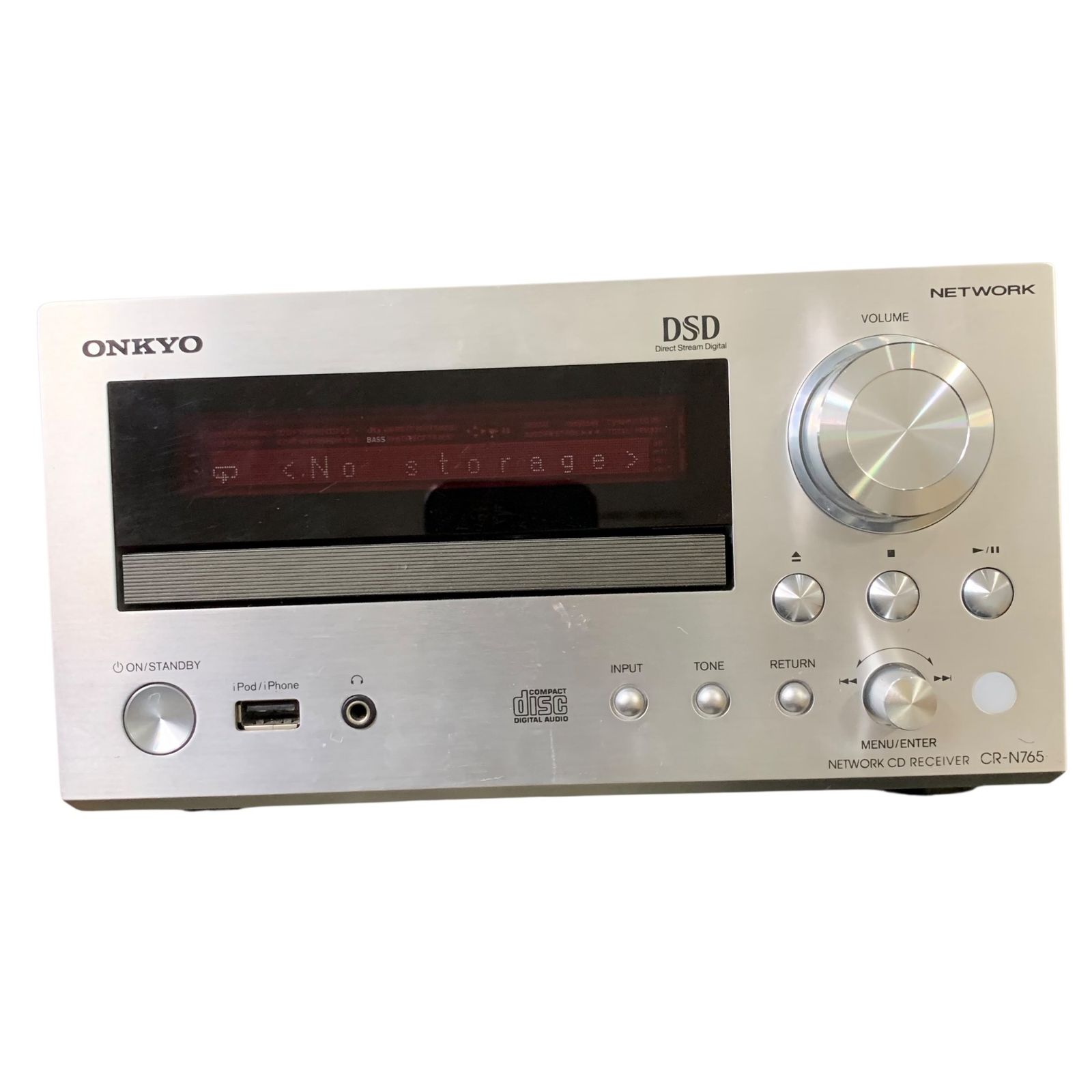 □ONKYO CR-N765 CDレシーバー 幅215mm KENWOOD LS-XK330-N スピーカー