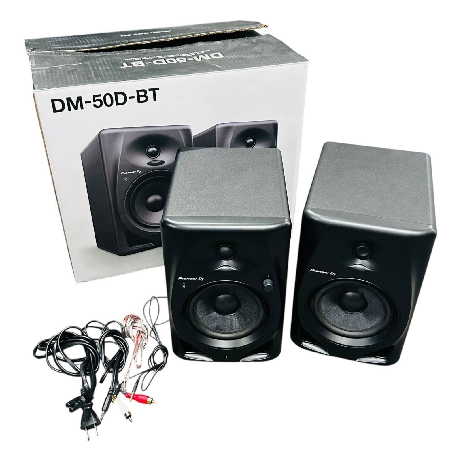 □Pioneer DJ DM-50D-BT アクティブ モニター スピーカー Bluetooth