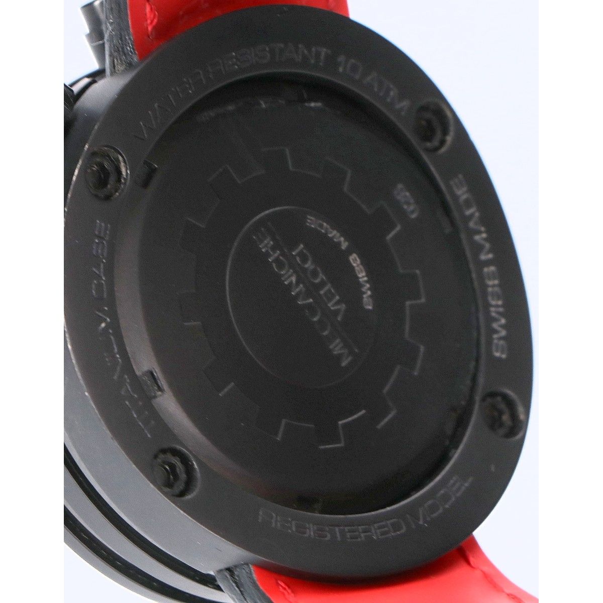  MECCANICHEVELOCI メカニケヴェローチ W123K155 クアトロヴァルヴァレ エボリューション44ラグジュアリー ブラックダイヤモンド文字盤 自動巻き ワードローブ 自動巻き時計 腕時計(アナログ)