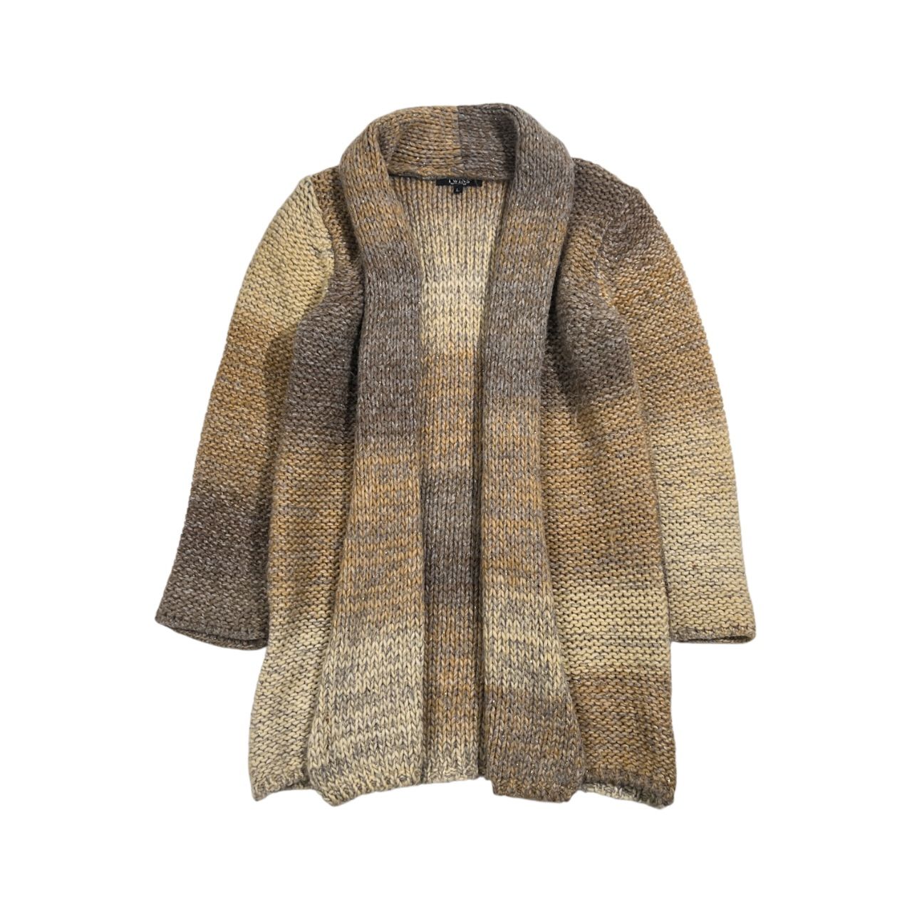 イタリア製 モヘヤ混 TWINS ツインズ グラデーション ボーダー ラメ混