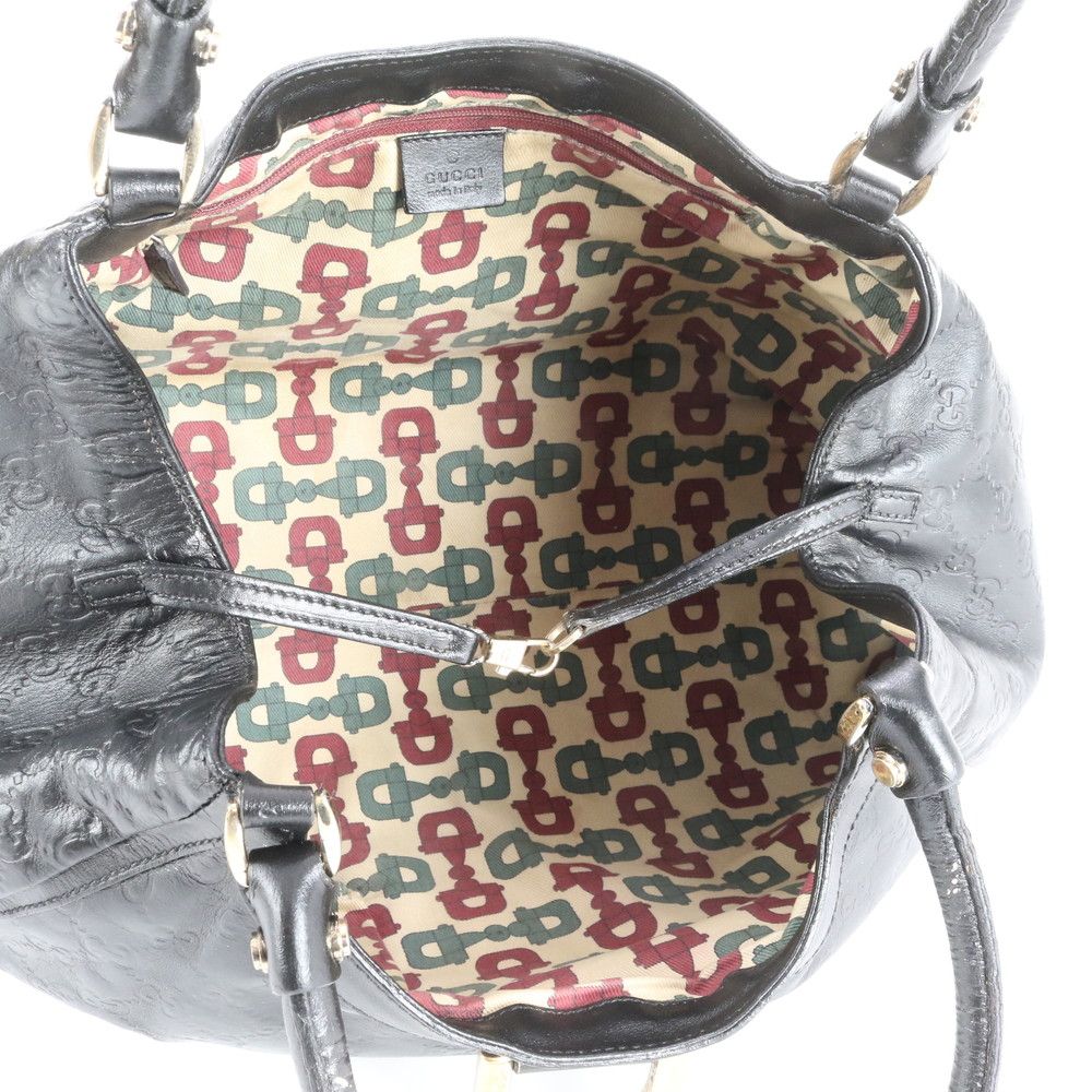 グッチ グッチシマ アビー 189335 レザー トート バッグ 肩掛け