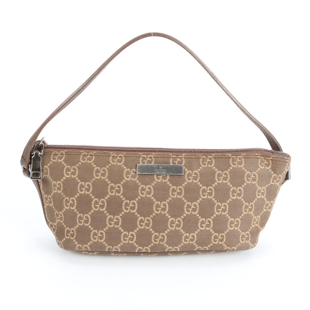 美品 グッチ GGキャンバス アクセサリーポーチ アクセポ 039 1103