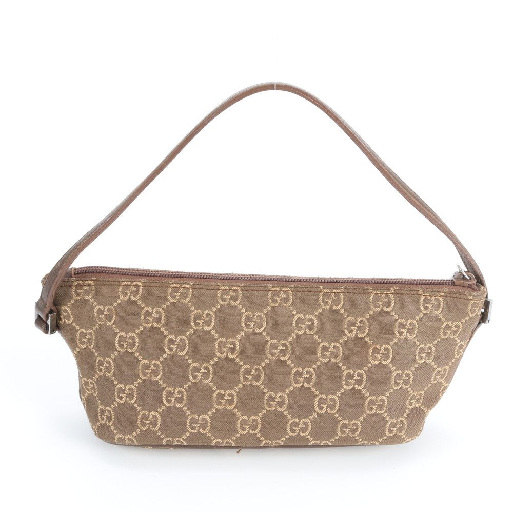 美品 グッチ GGキャンバス アクセサリーポーチ アクセポ 039 1103