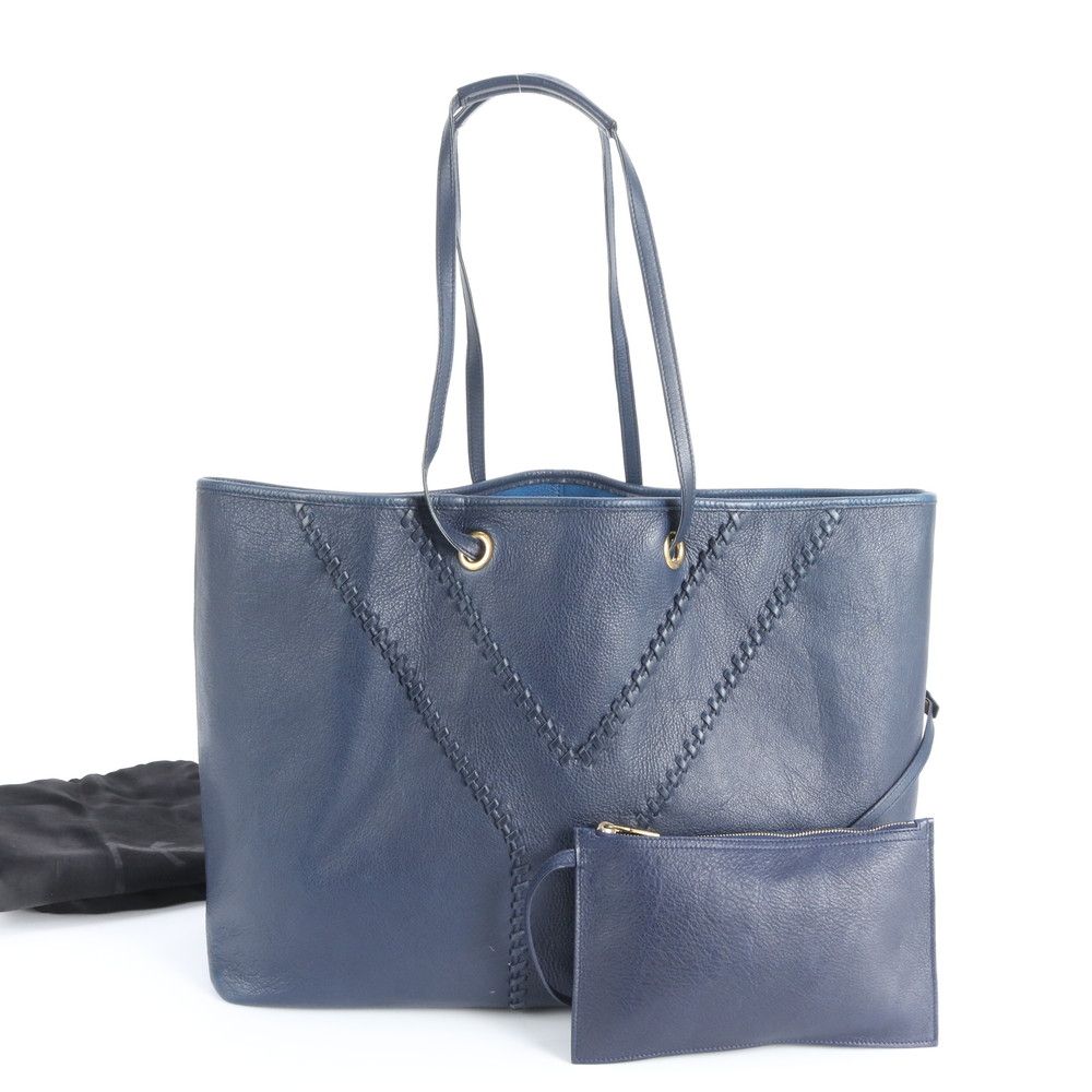 美品 イヴ サンローラン YSL ネオダブル リバーシブル レザー トート