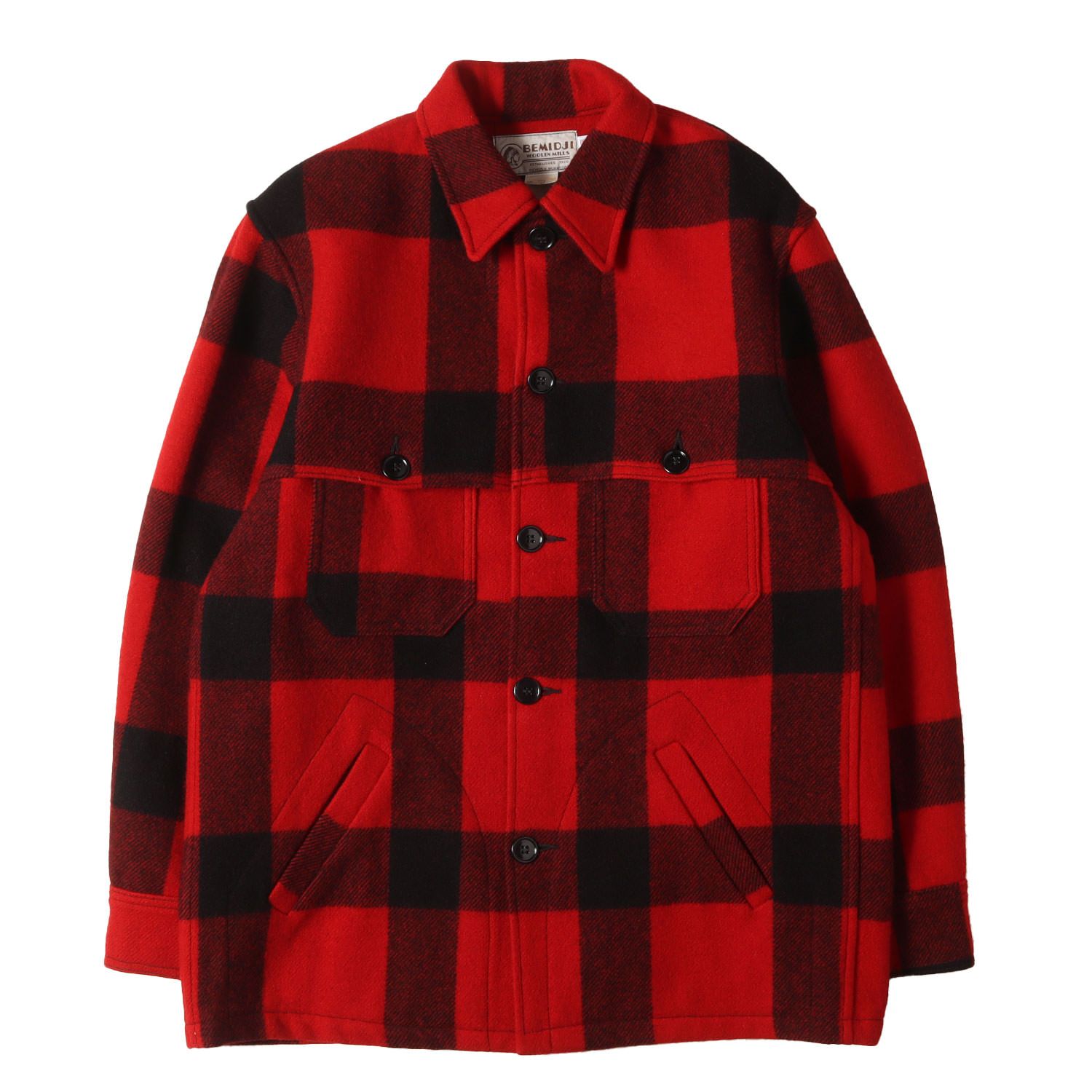 美品】BEMIDJI WOOLEN MILLS ベミジウーレンミルズ ジャケット レッド