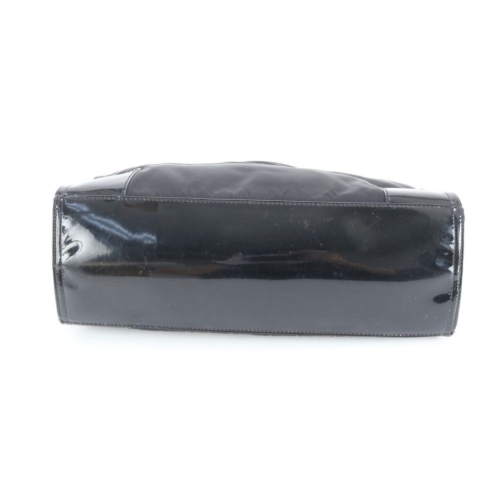 トリーバーチ エラ ダブルT レザー ナイロン トート バッグ 肩掛け