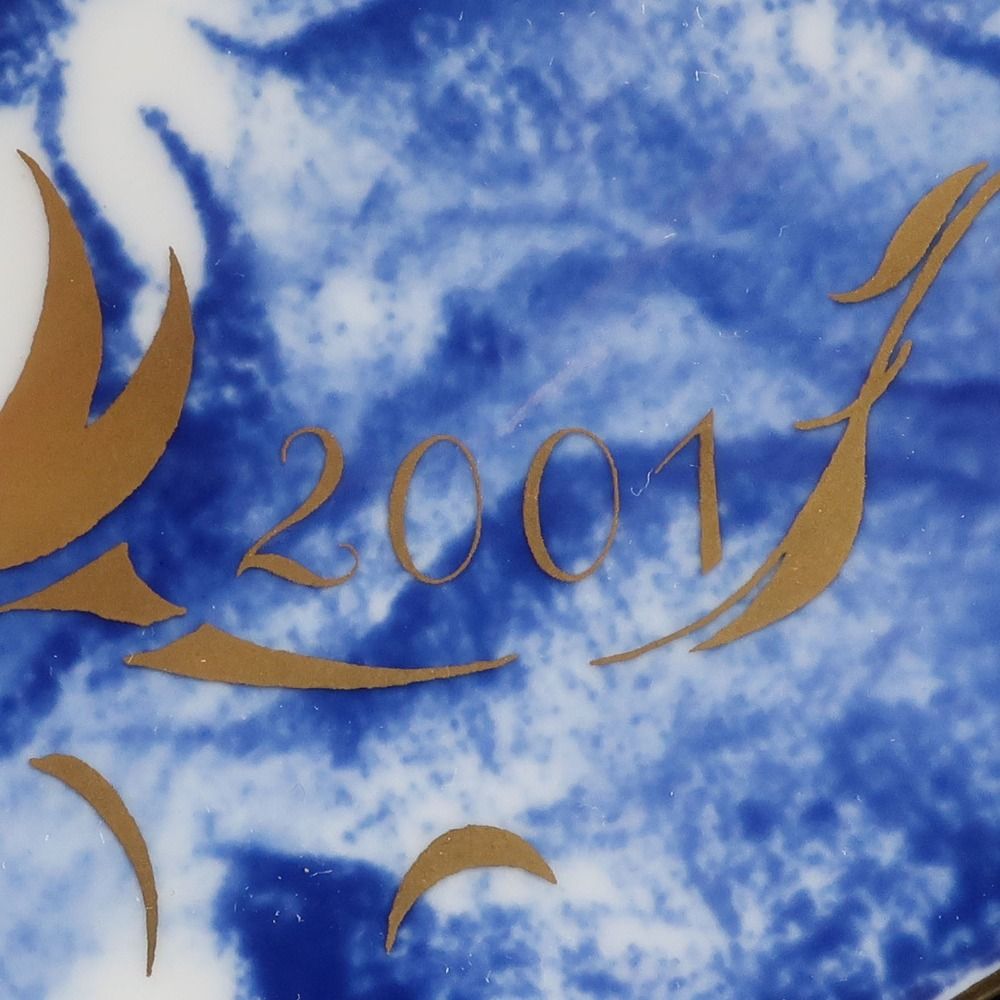 Meissen】マイセン 郵便蒸気船 ( ソルヴェイ号 ) 2001年イヤープレート