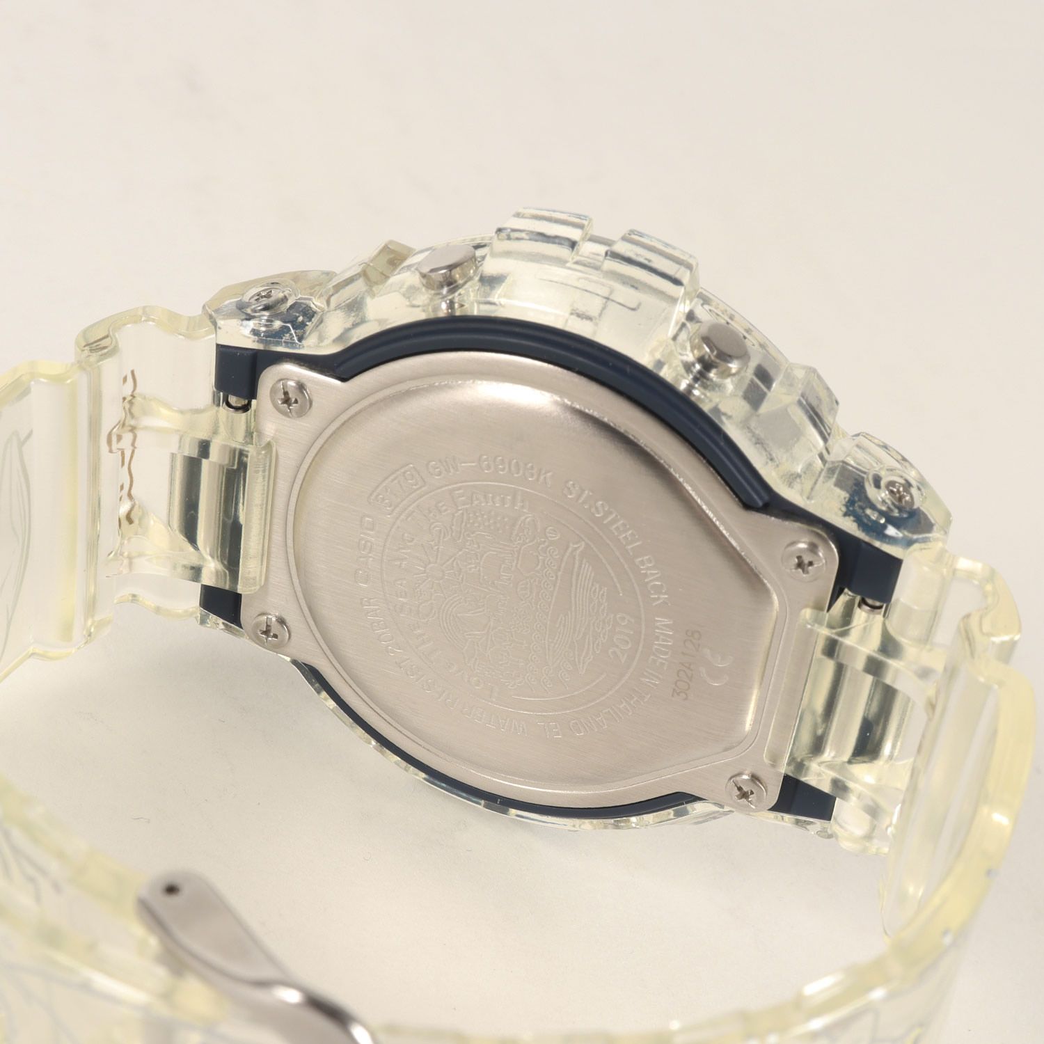 新品】G-SHOCK ジーショック クリア×ネイビー サイズ:FREE | ×ICERC 