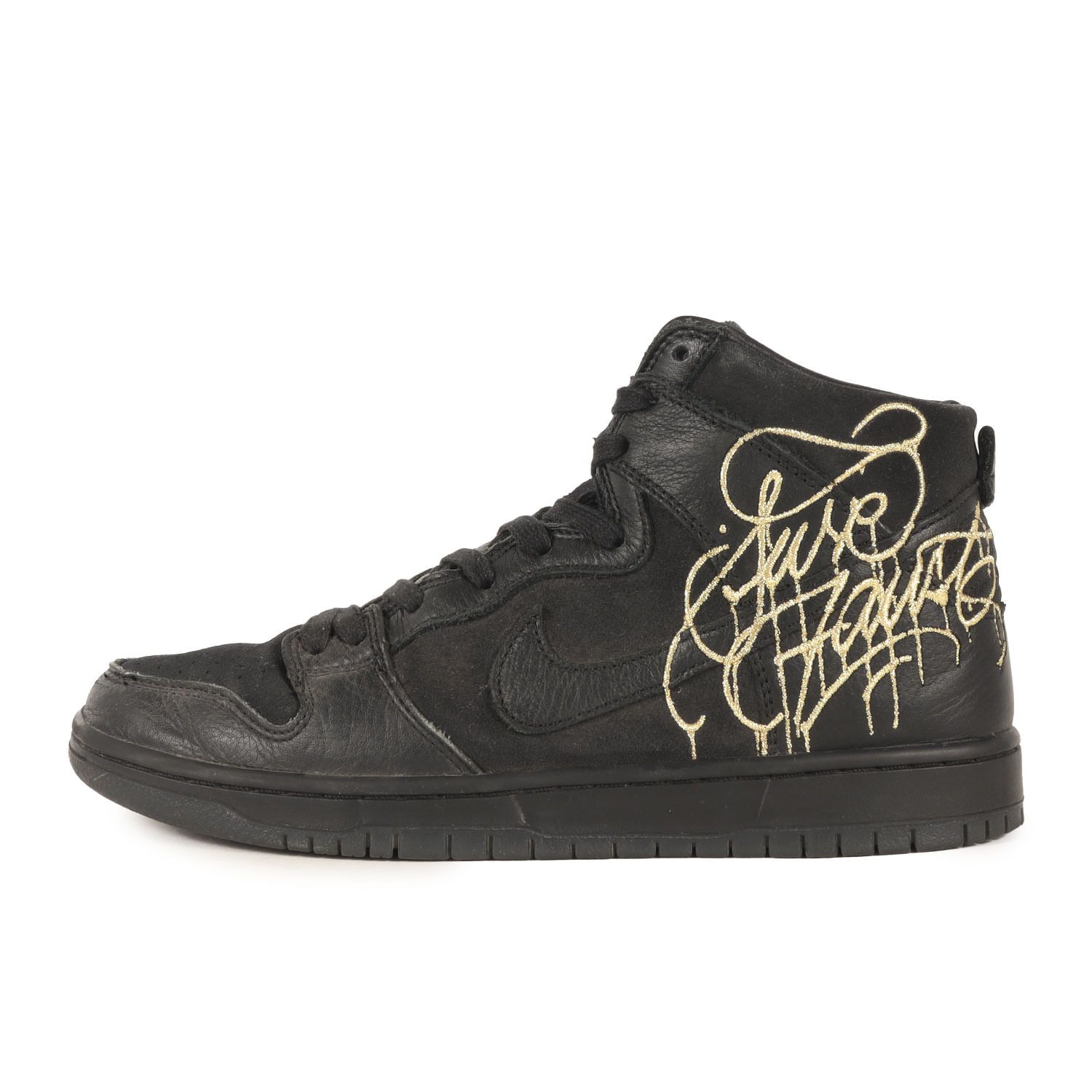 NIKE ナイキ ブラック×メタリックゴールド サイズ:US9(27cm) | ×FAUST 