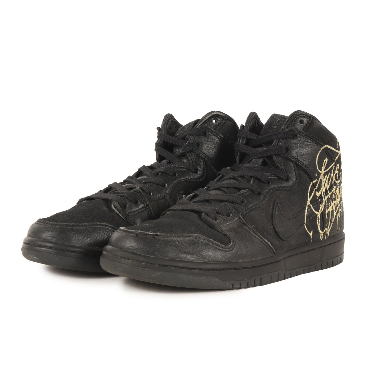NIKE ナイキ ブラック×メタリックゴールド サイズ:US9(27cm) | ×FAUST 