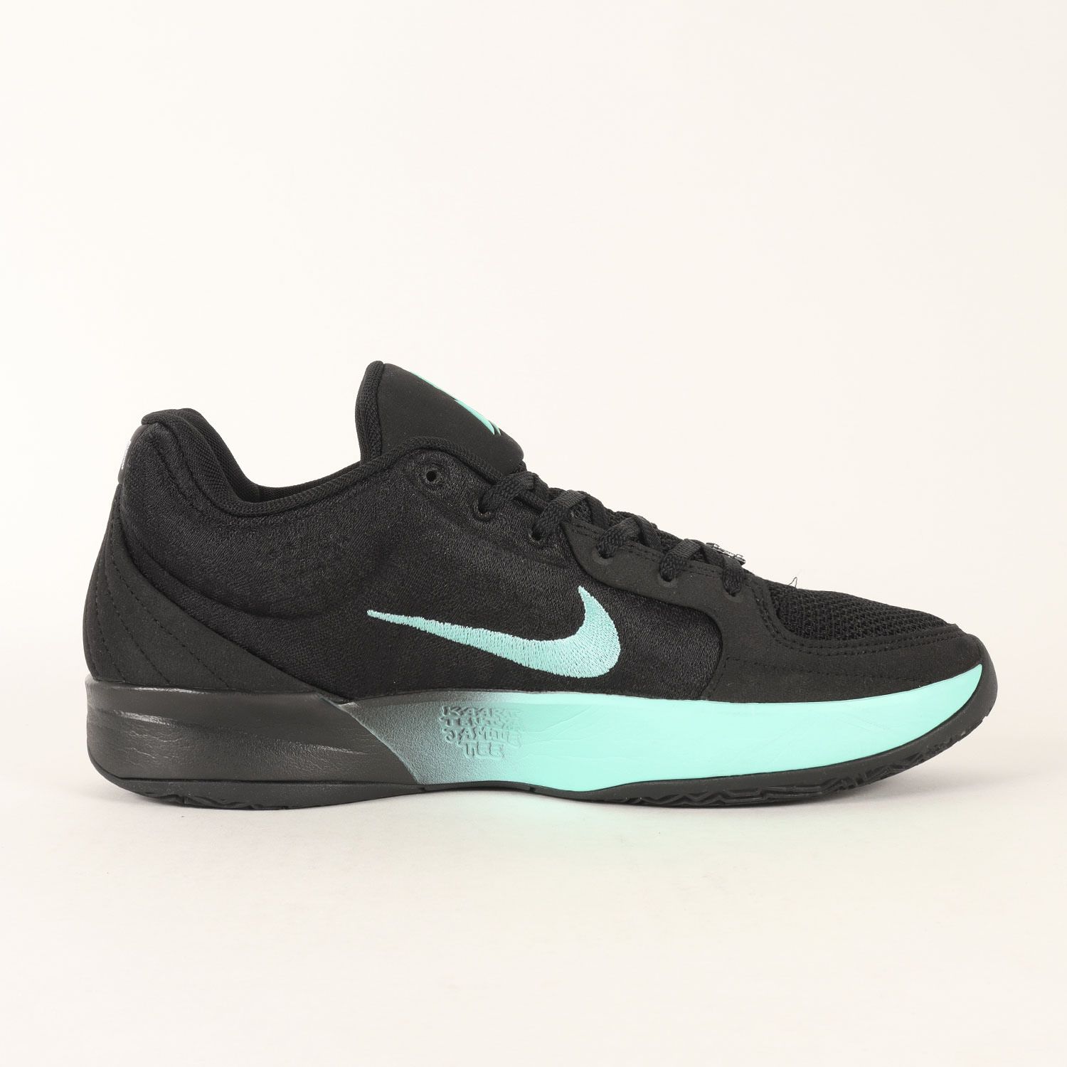 【美品】NIKE ナイキ  ブラック×ブリーチドターコイズ サイズ:US10(28cm) | JA 2 EP TIFFANY SWOOSH (FD7327-003) | ジャモラント ティファニー スニーカー バッシュ【メンズ】【中古】 美品】NIKE ナイキ ブラック×ブリーチドターコイズ サイズ:US10(28cm