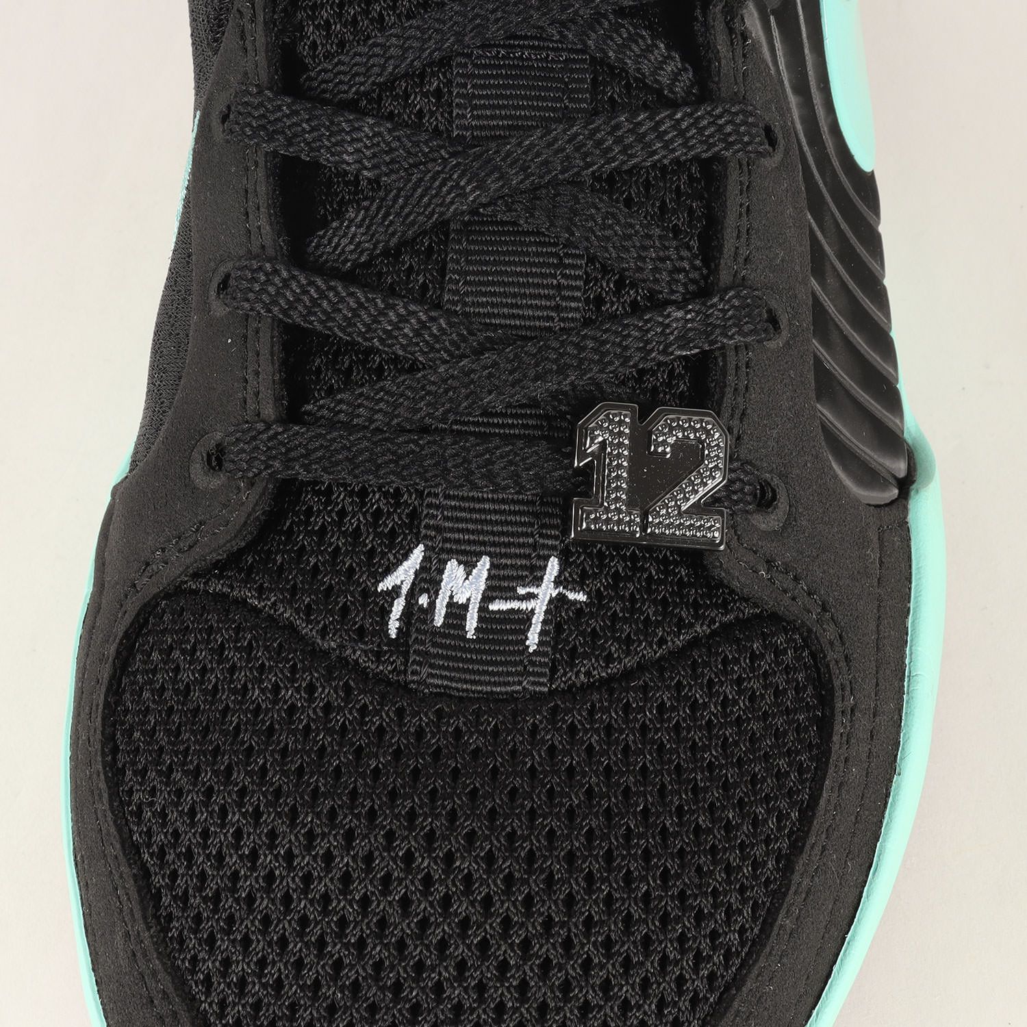 【美品】NIKE ナイキ  ブラック×ブリーチドターコイズ サイズ:US10(28cm) | JA 2 EP TIFFANY SWOOSH (FD7327-003) | ジャモラント ティファニー スニーカー バッシュ【メンズ】【中古】 美品】NIKE ナイキ ブラック×ブリーチドターコイズ サイズ:US10(28cm