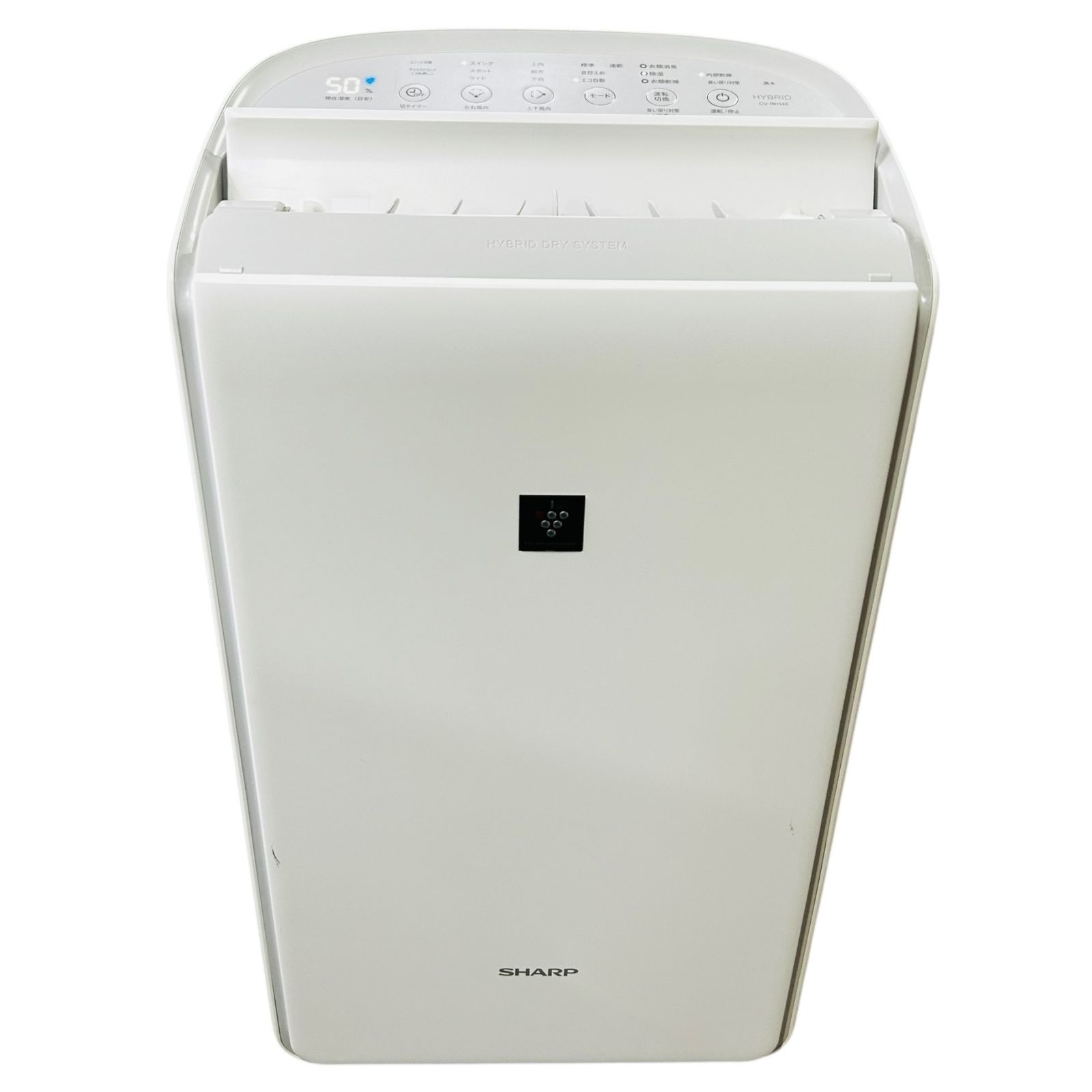 □SHARP CV-RH140-W 除湿機 2024年製 ハイブリッド式 衣類乾燥対応