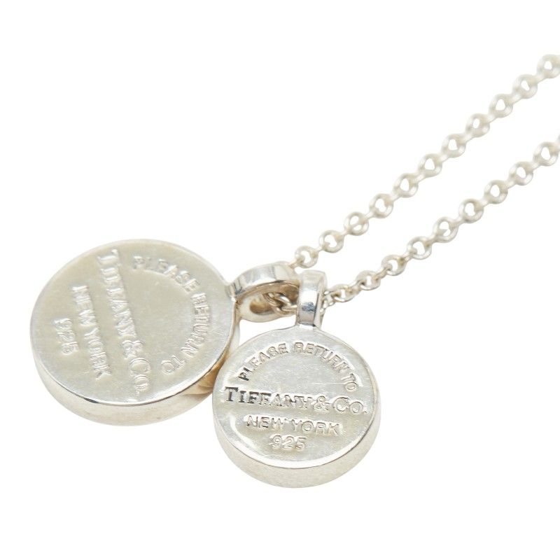 ティファニー リターン トゥ ティファニー ラウンドタグ ダブル SV925