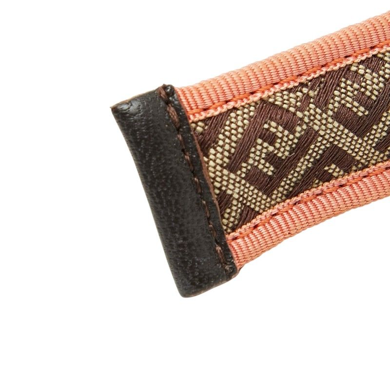 フェンディ ズッカ カチューシャ ヘアアクセサリー オレンジ系