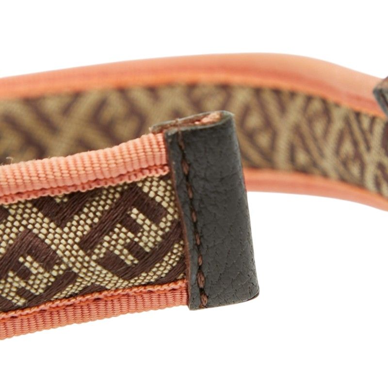 フェンディ ズッカ カチューシャ ヘアアクセサリー オレンジ系